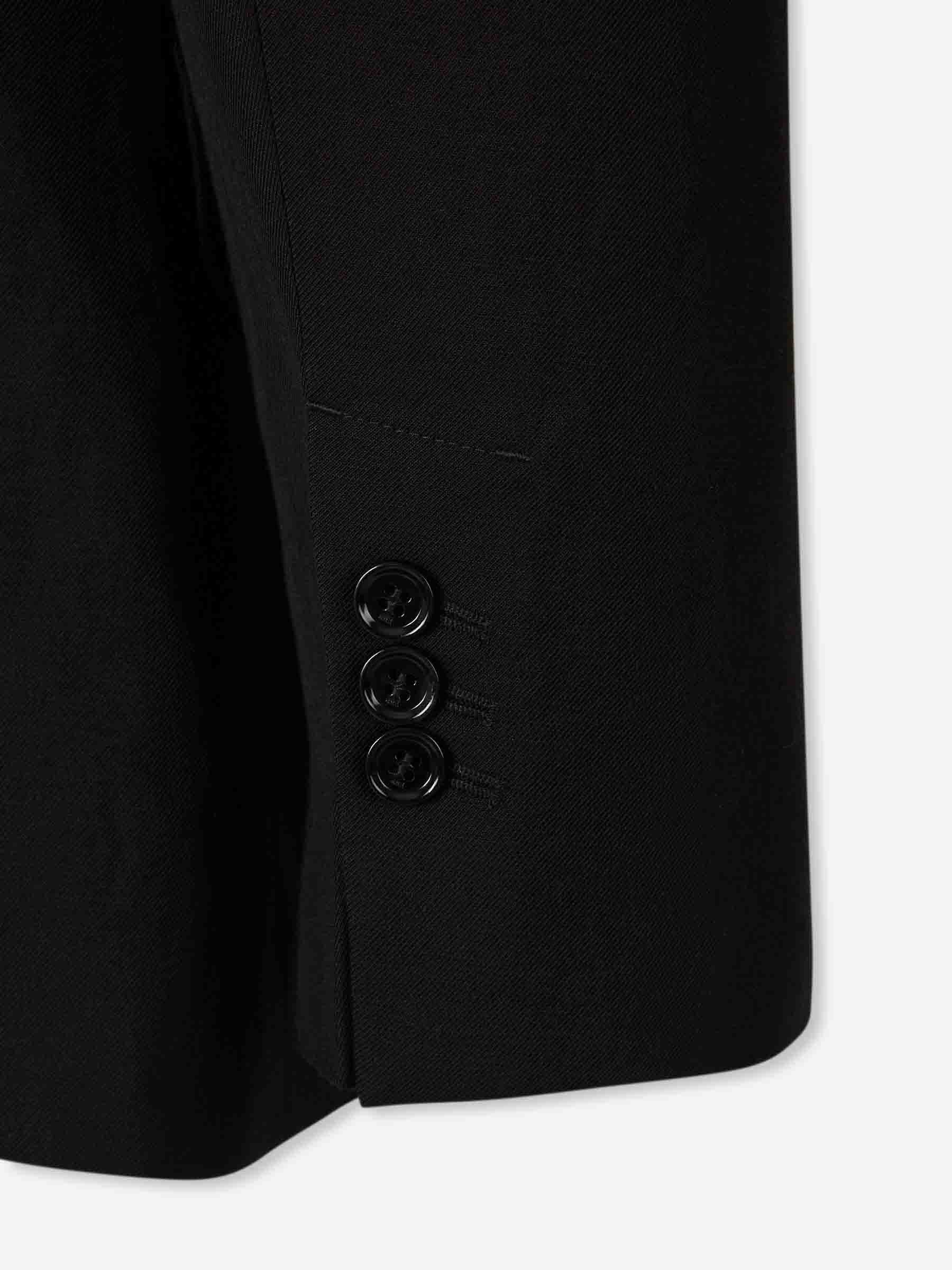 Ami Paris Hombre Barcelona Americana Recta Lisa color Negro sku 302-003693 01 - Foto 4