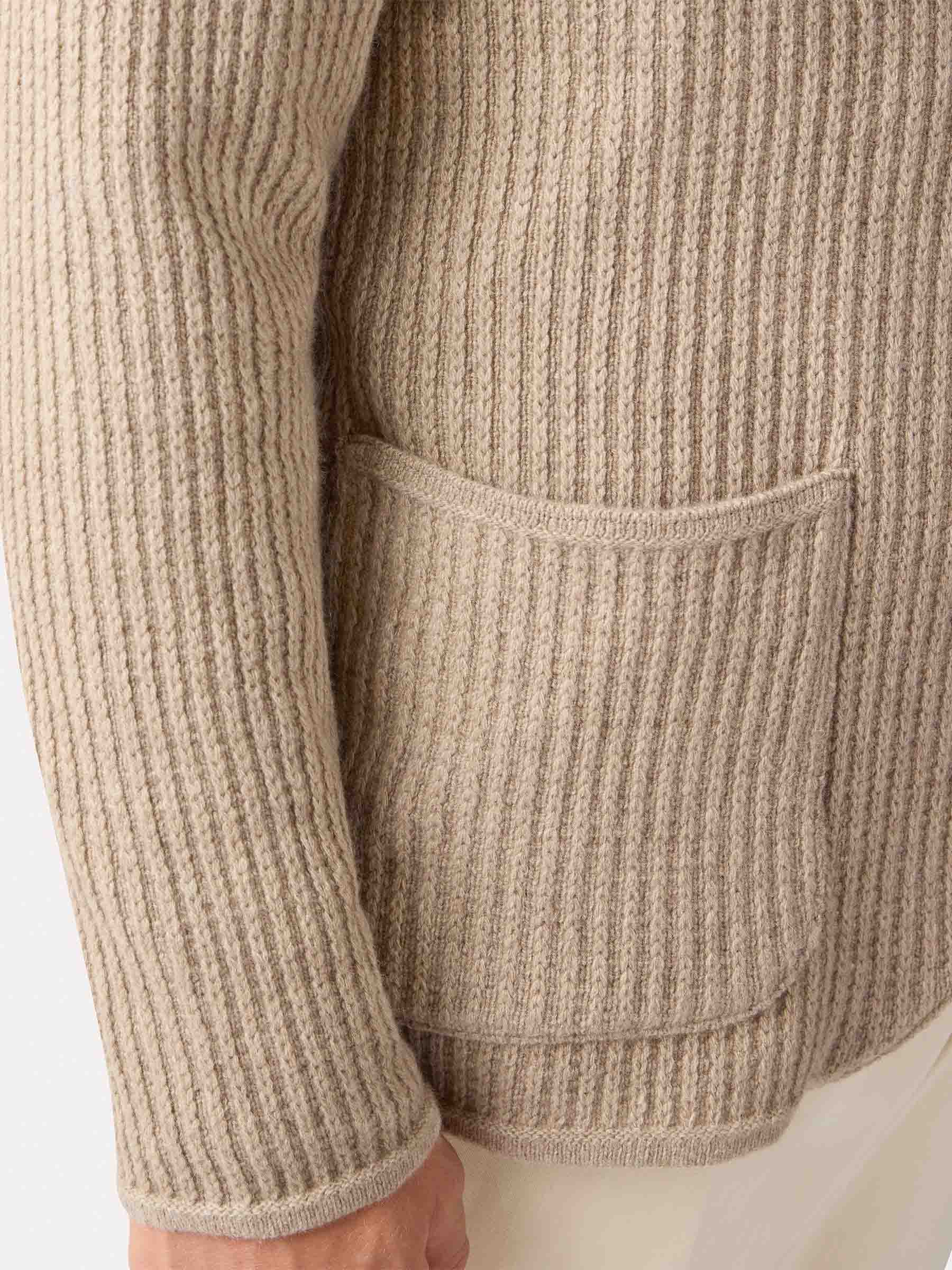 Lardini Hombre Barcelona Americana punto color Camel sku 302-003717 01 - Foto 4