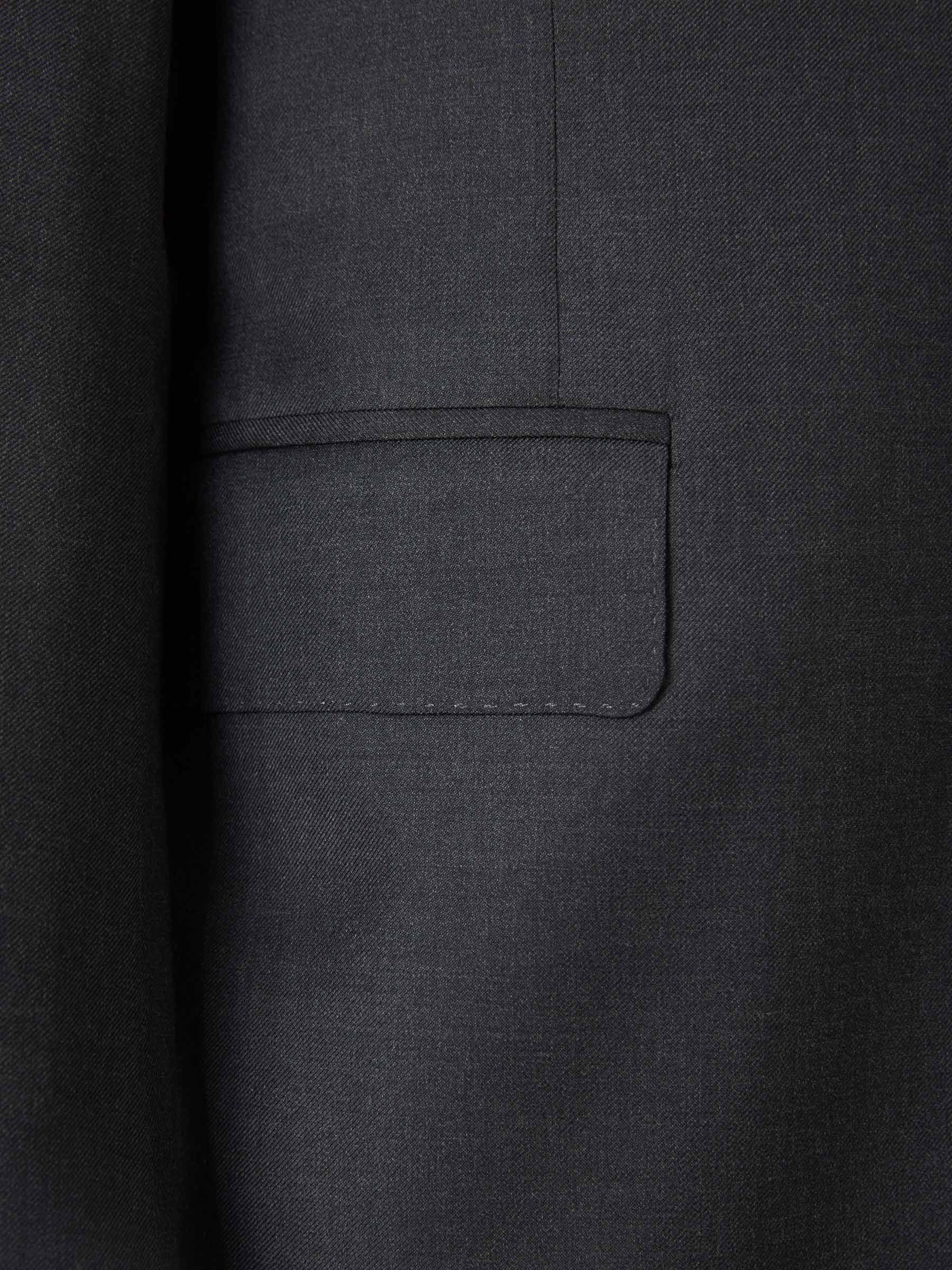 Outlet online Canali Hombre Traje Jaspeado Lana color Gris Antracita sku 311-000283 01 - Foto 4