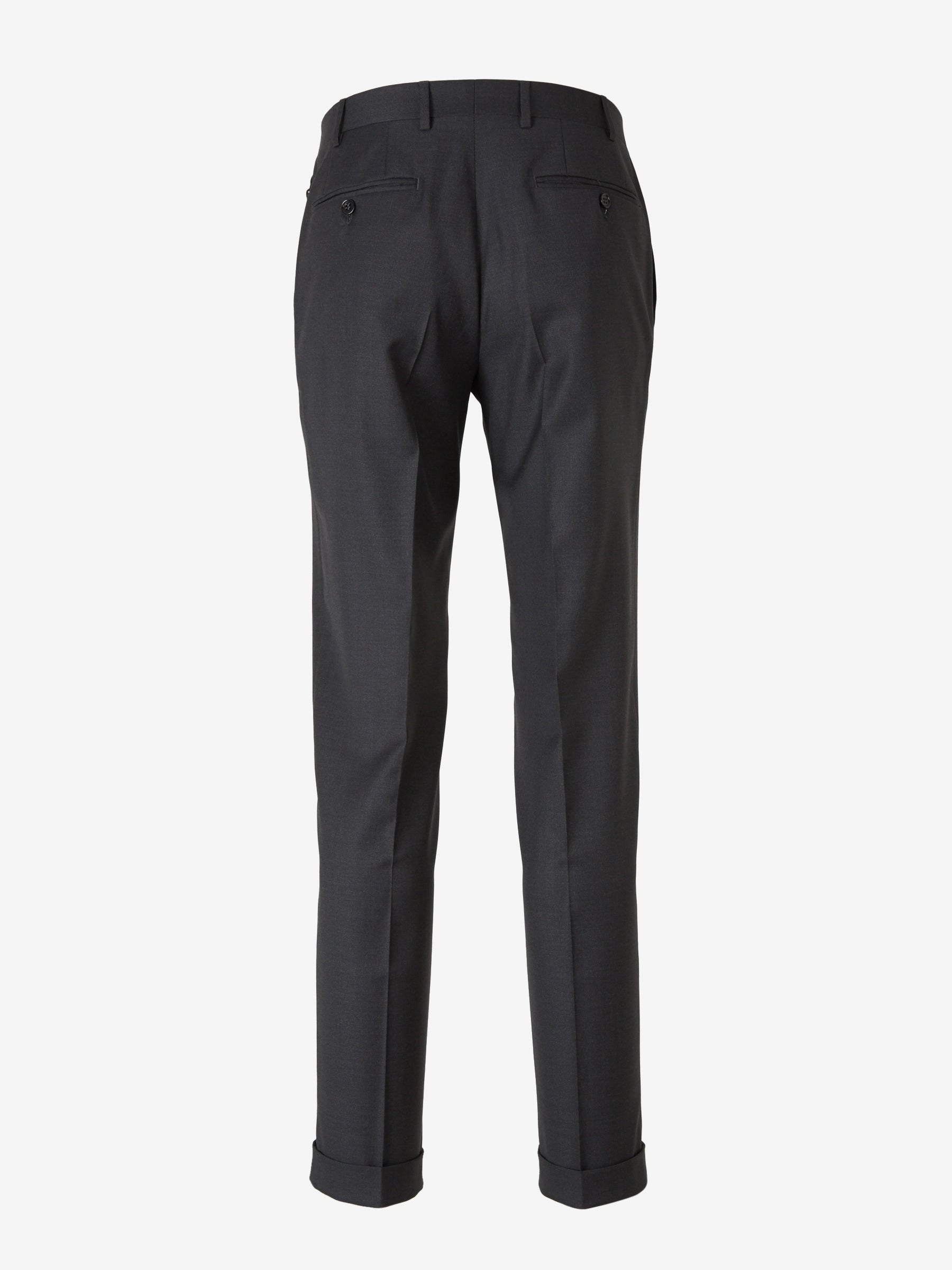 Outlet online Canali Hombre Traje Jaspeado Lana color Gris Antracita sku 311-000283 01 - Foto 7