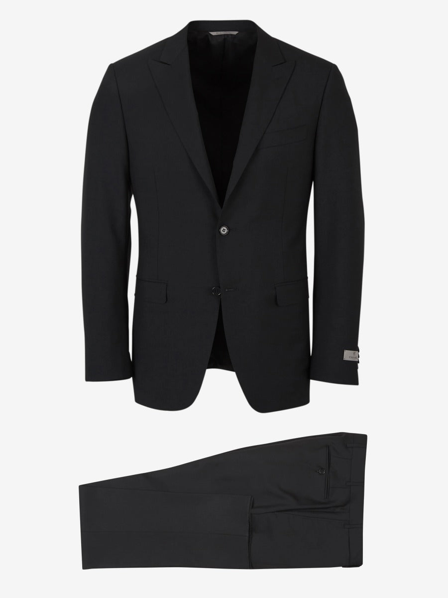 Outlet online Canali Hombre Traje Travel Lana color Negro sku 311-000327 01 - Foto 1