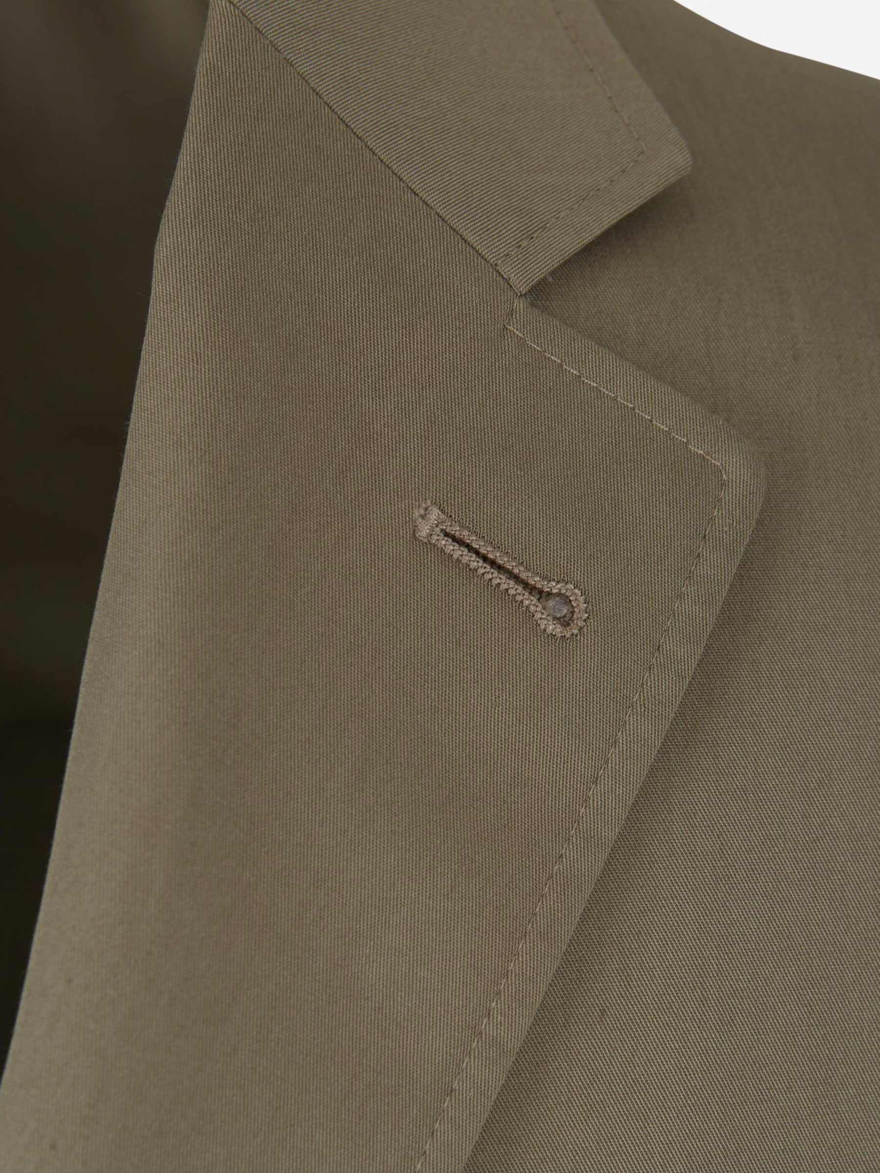 Canali Traje Kei Algodón color Verde Militar sku 311-000336 02 - Foto 6