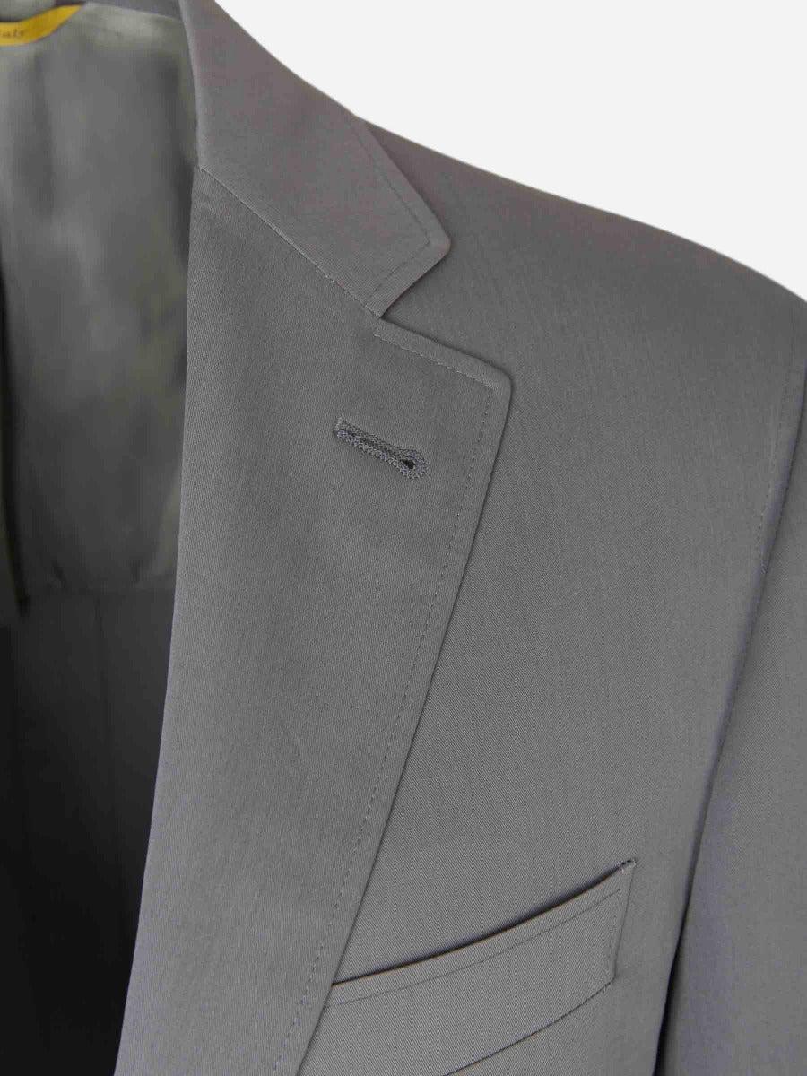 Outlet online Canali Hombre Traje Kei Algodón color Gris Claro sku 311-000336 03 - Foto 3