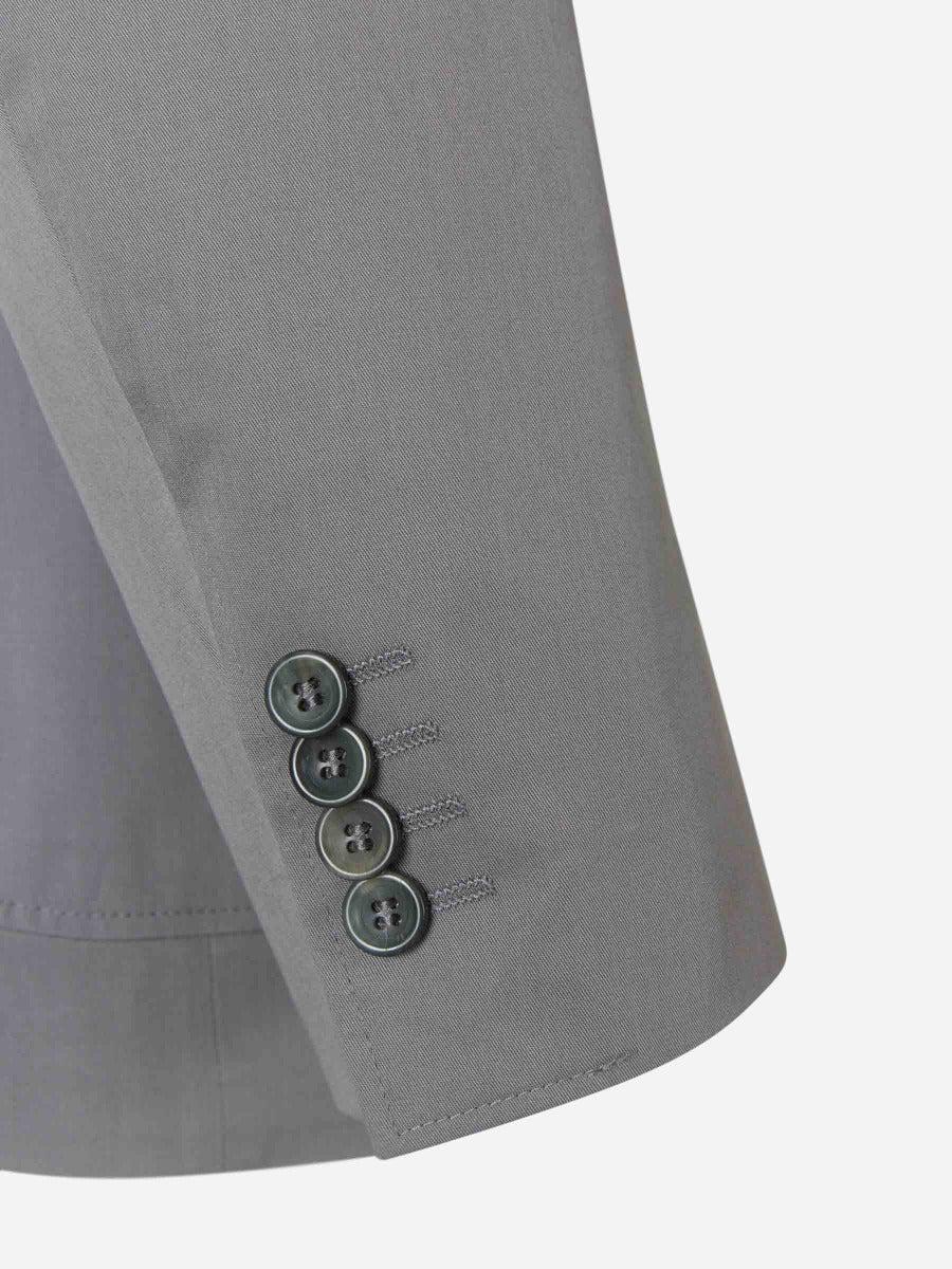 Outlet online Canali Hombre Traje Kei Algodón color Verde Militar sku 311-000336 02 - Foto 6