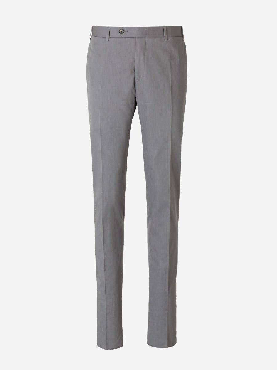 Outlet online Canali Hombre Traje Kei Algodón color Verde Militar sku 311-000336 02 - Foto 7