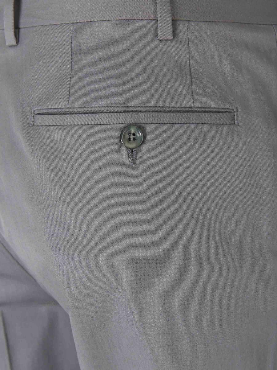 Outlet online Canali Hombre Traje Kei Algodón color Verde Militar sku 311-000336 02 - Foto 10