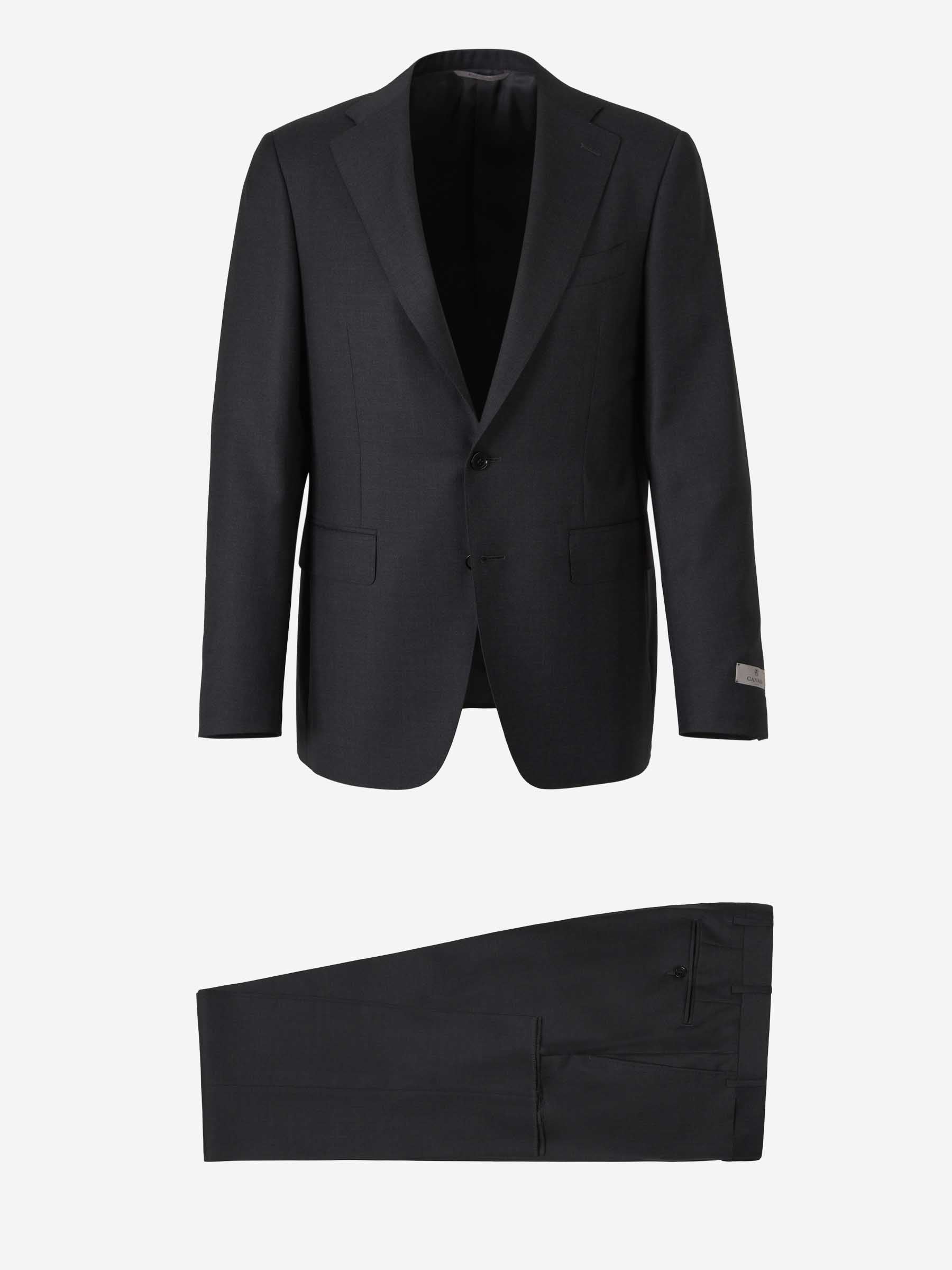 Canali Hombre Barcelona Traje Lana Seda color Gris Antracita sku 311-000345 01 - Foto 1