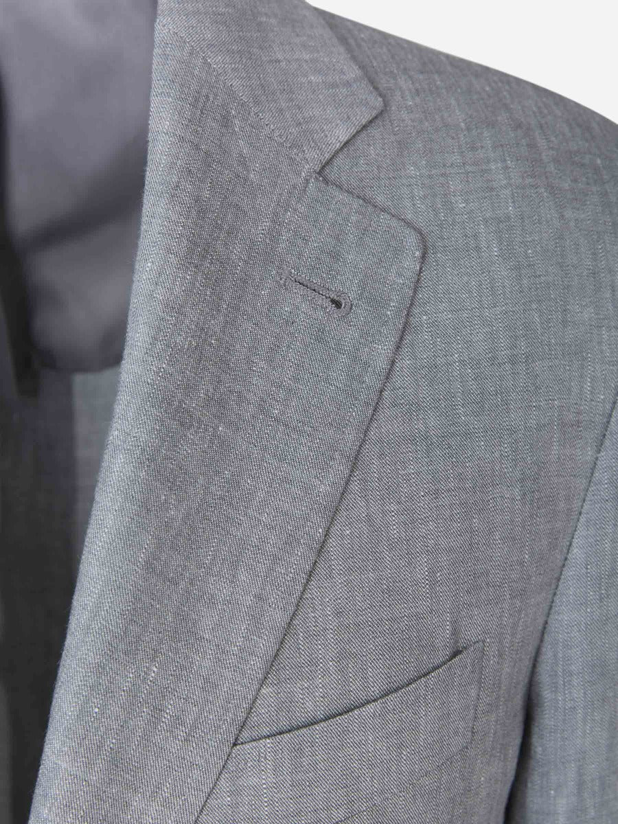 Canali Hombre Barcelona Traje Kei Natura Confort color Gris Piedra sku 311-000361 02 - Foto 4