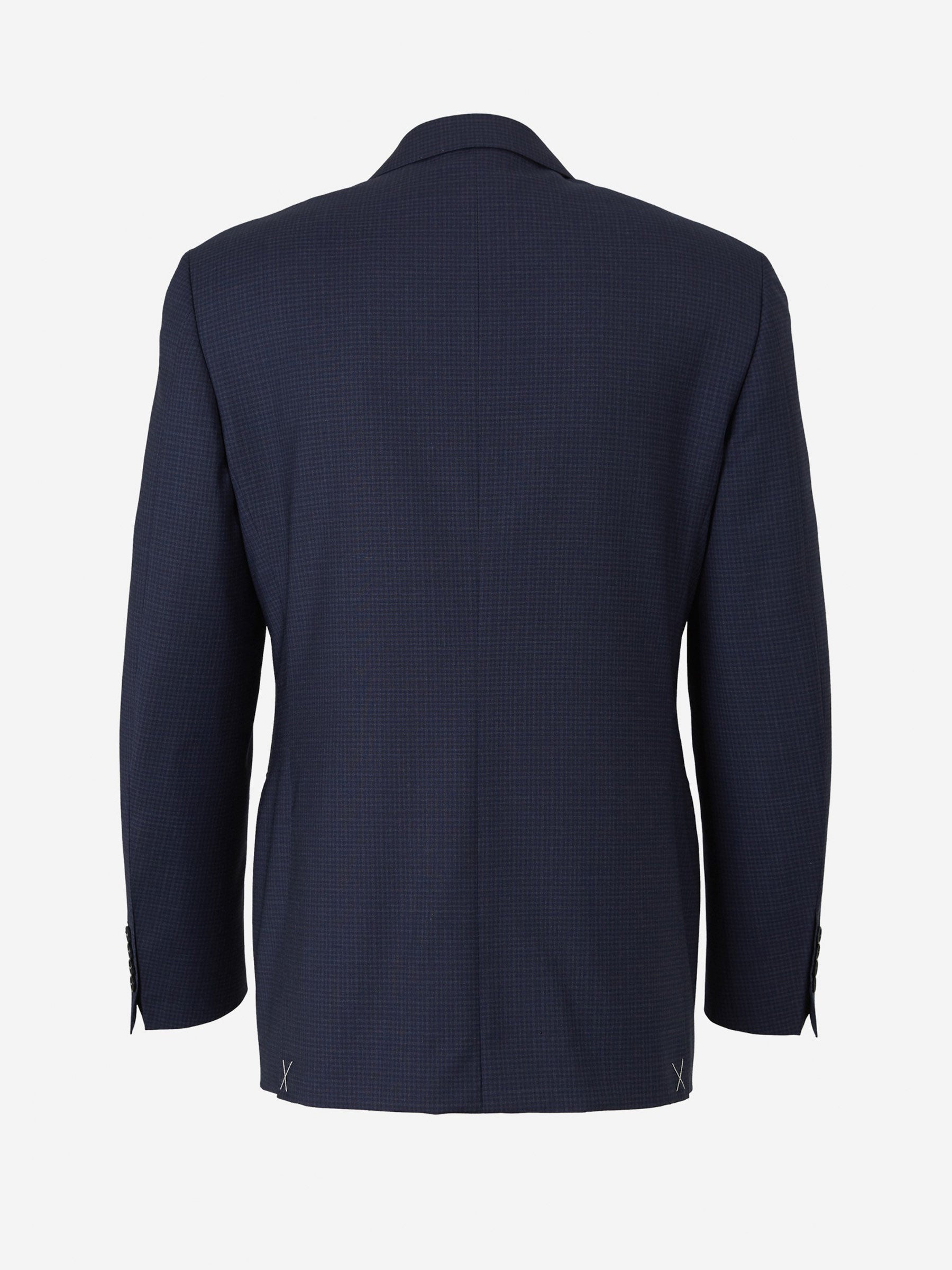Outlet online Canali Hombre Traje Lana Cuadros color Azul Marino sku 312-002522 01 - Foto 3