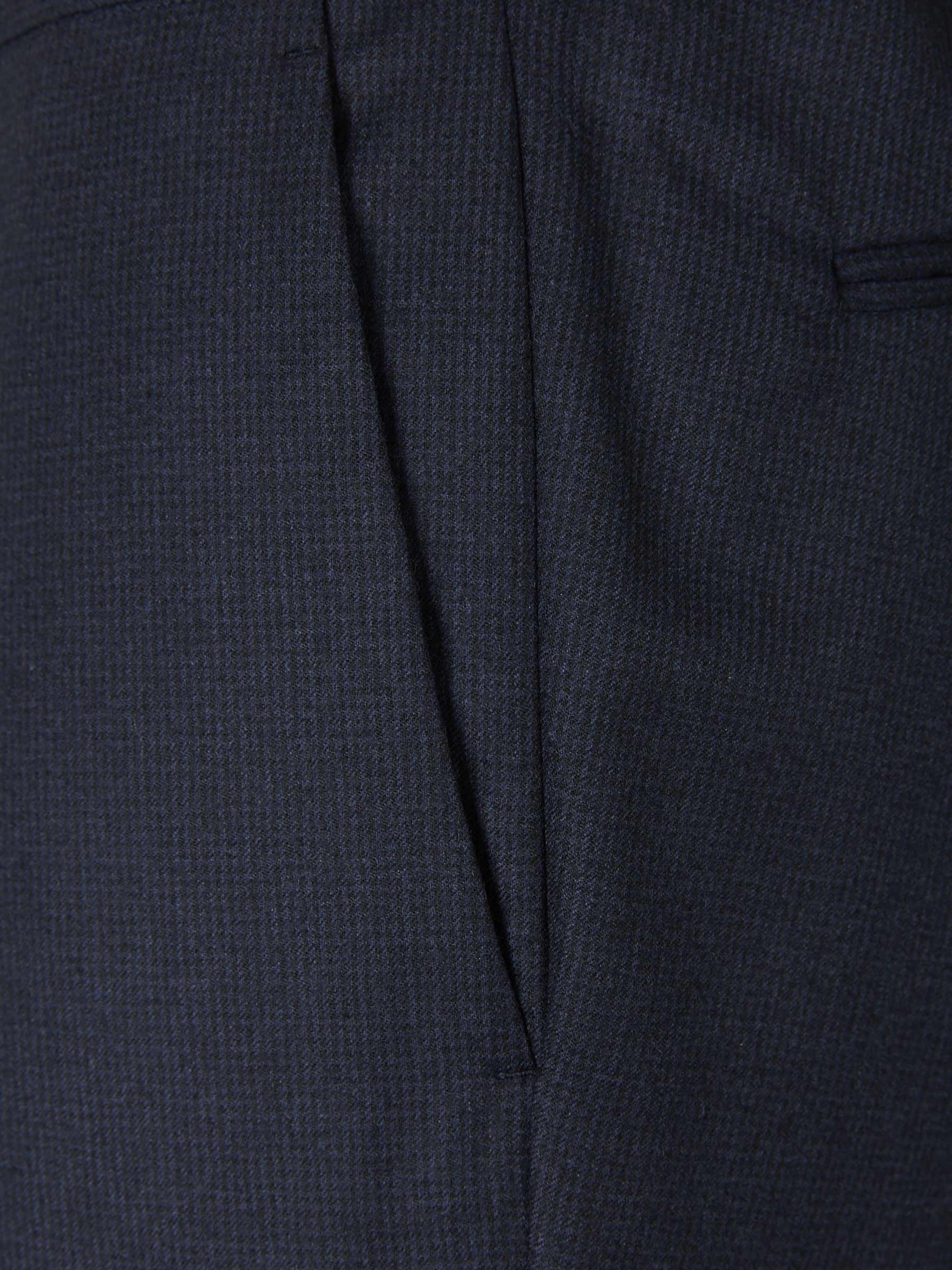 Outlet online Borrelli Hombre Traje Vivara Lana color Azul Marino sku 312-002555 01 - Foto 8