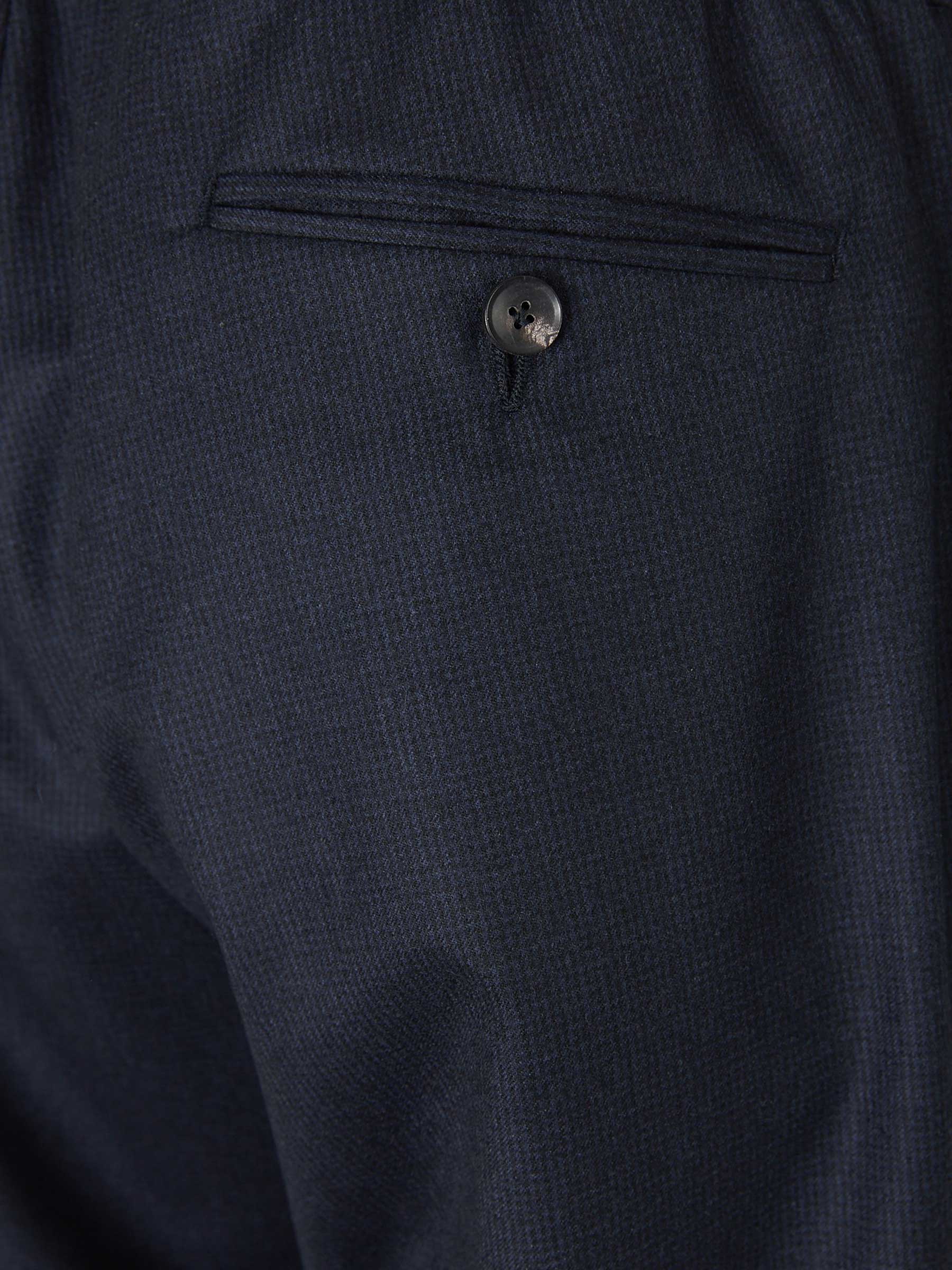 Outlet online Borrelli Hombre Traje Vivara Lana color Azul Marino sku 312-002555 01 - Foto 9