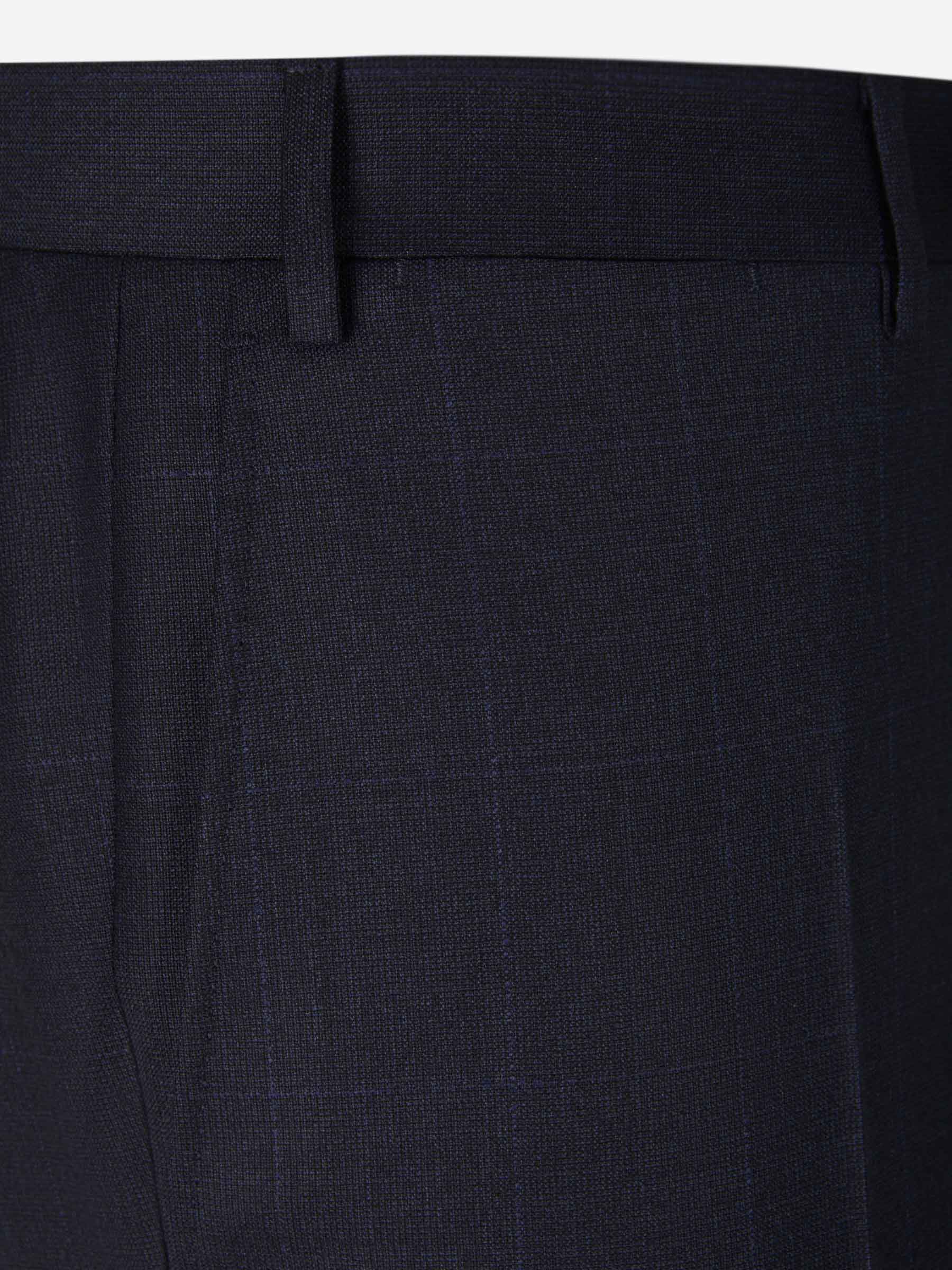 Outlet online Canali Hombre Traje Motivo Cuadros Lana color Gris Oscuro sku 312-002712 01 - Foto 8
