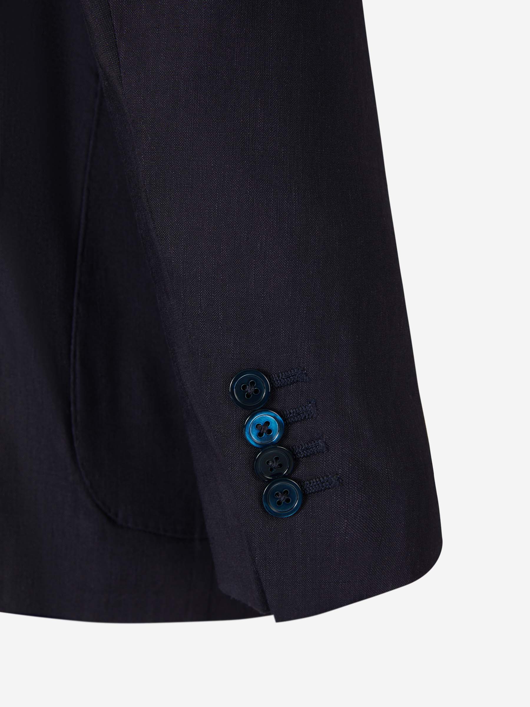 Outlet online Isaia Hombre Traje "Gregory" En Lana color Gris Antracita sku 312-002720 01 - Foto 5