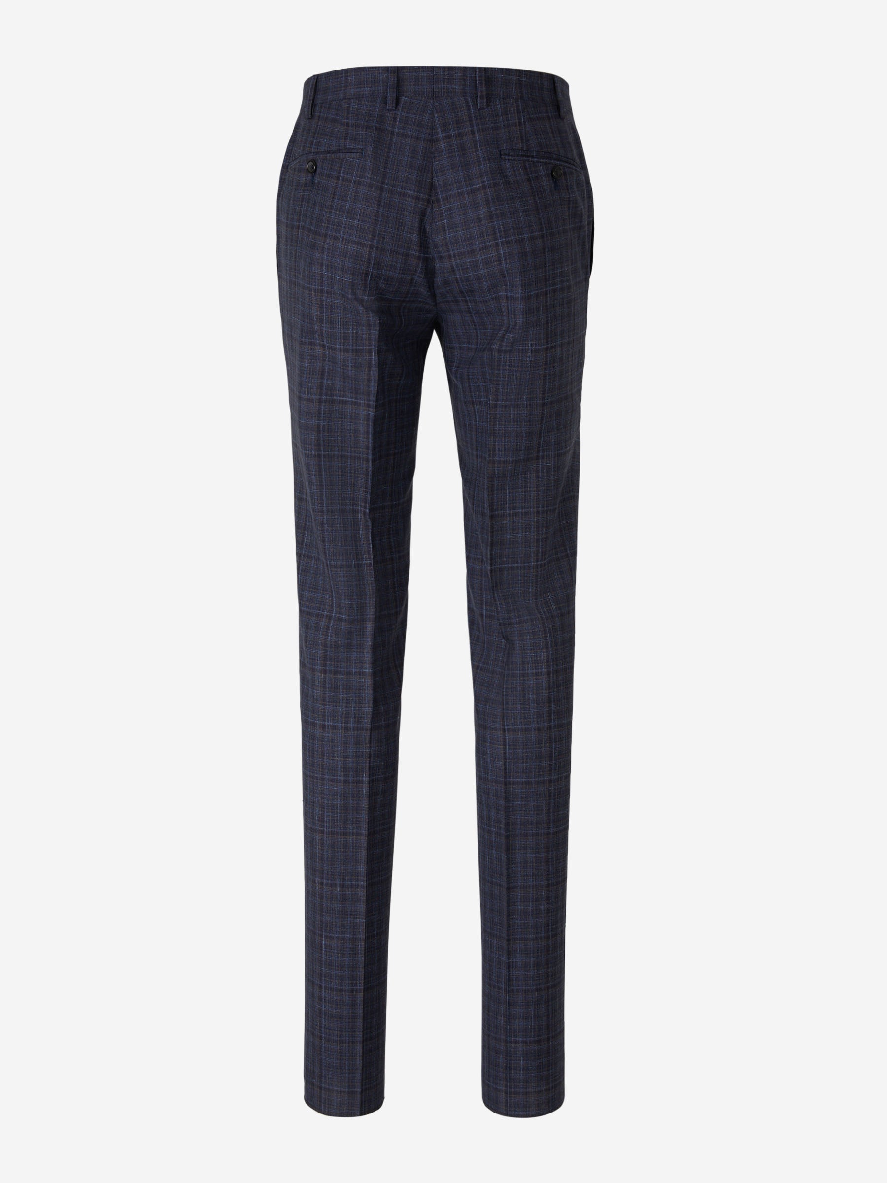 Outlet online Canali Hombre Traje Motivo Cuadros color Azul Cobalto sku 312-002738 01 - Foto 7