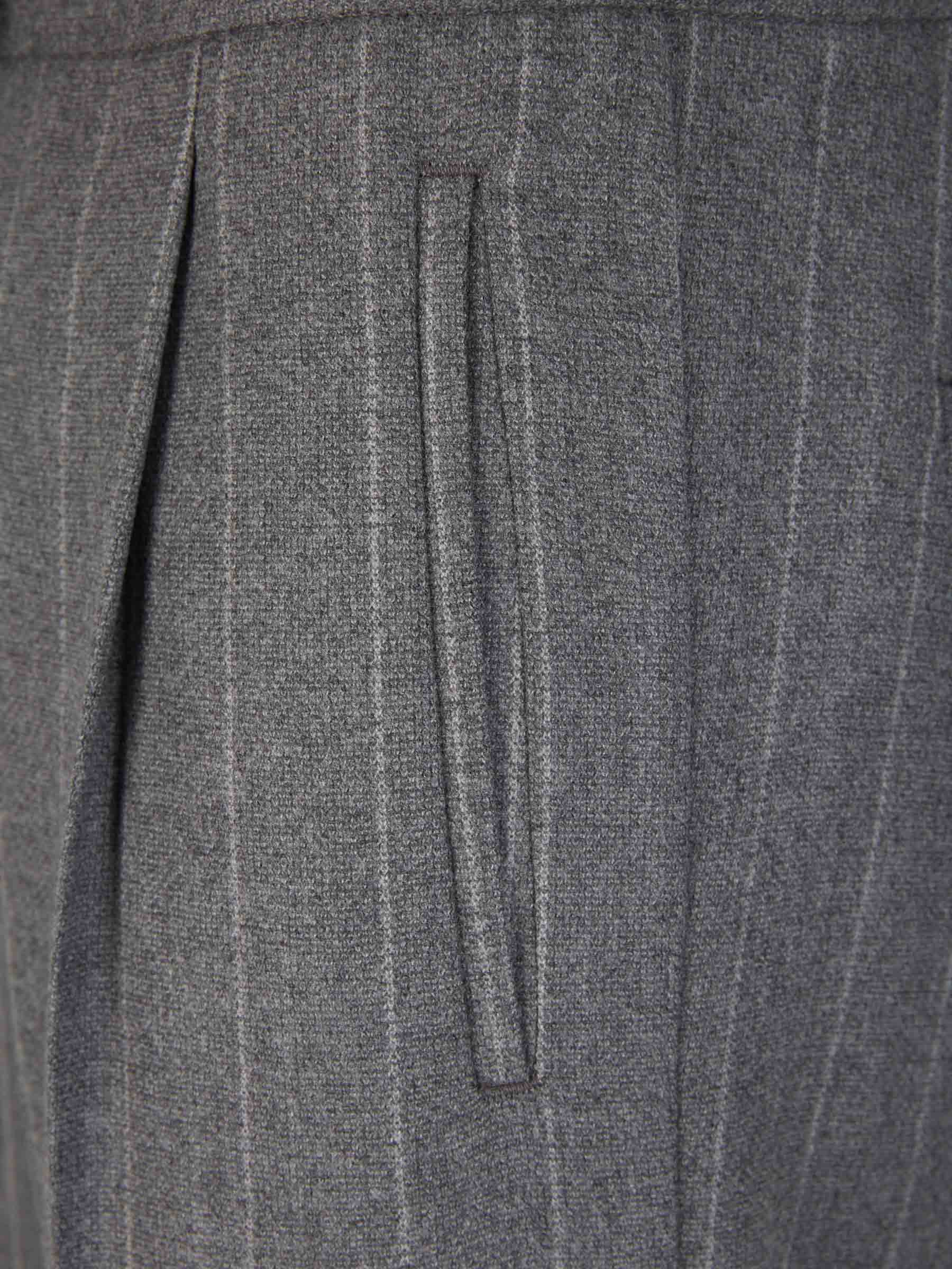 Outlet online Lardini Hombre Traje Motivo Rayas color Azul Noche sku 312-002749 01 - Foto 17