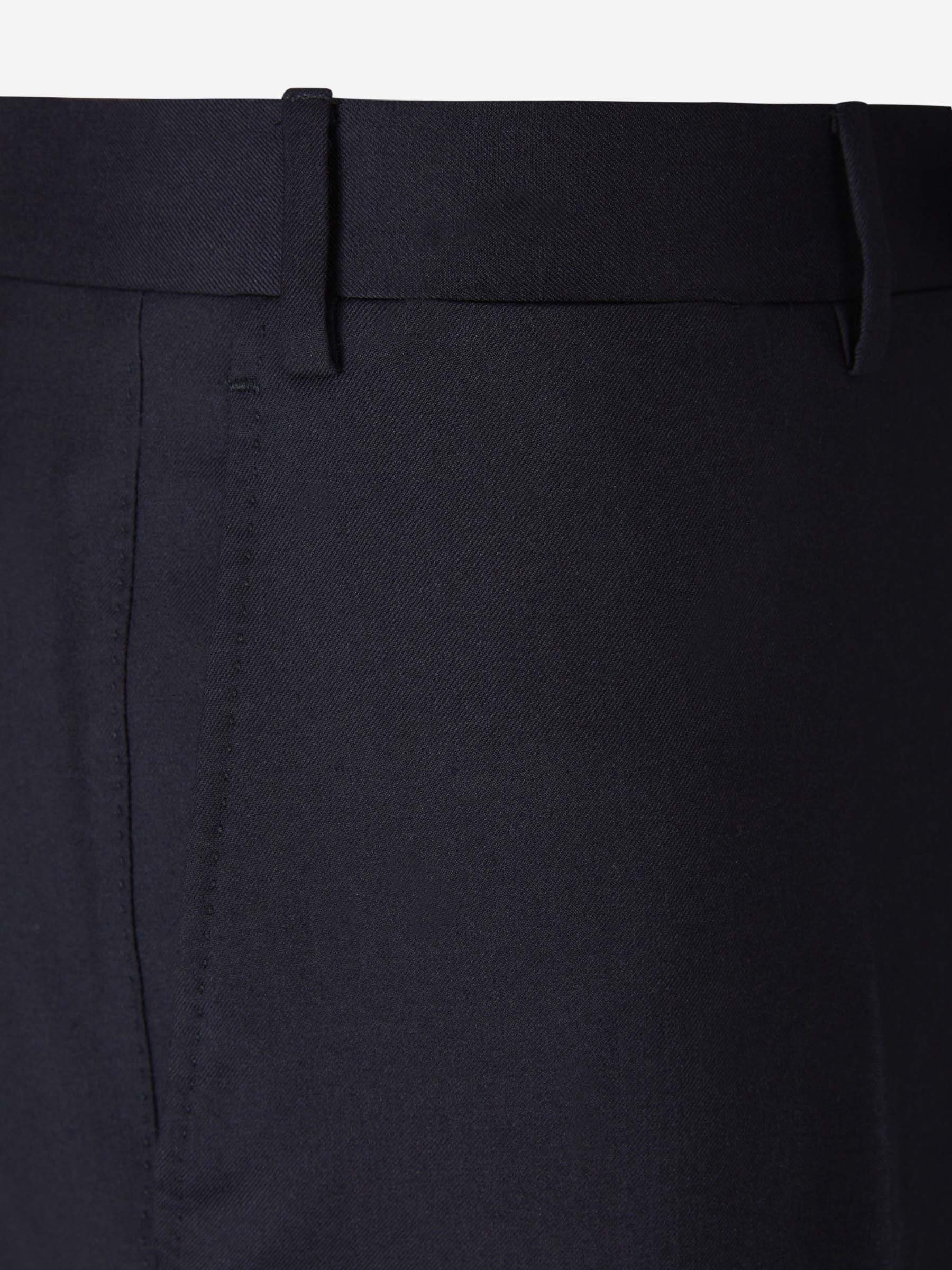 Outlet online Canali Hombre Traje Liso Cashmere color Azul Noche sku 312-002756 01 - Foto 8