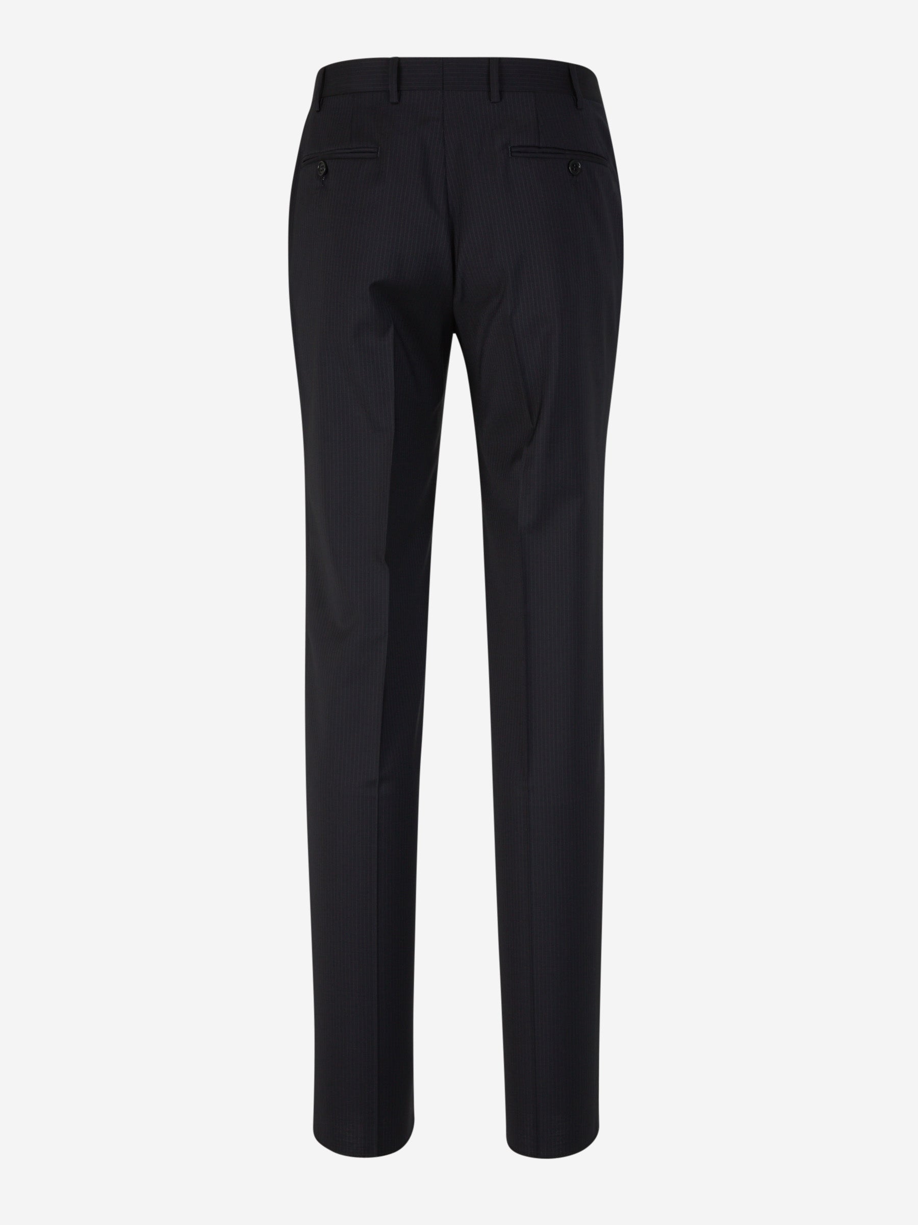 Outlet online Canali Hombre Traje Lana Rayas color Negro sku 312-002761 01 - Foto 7