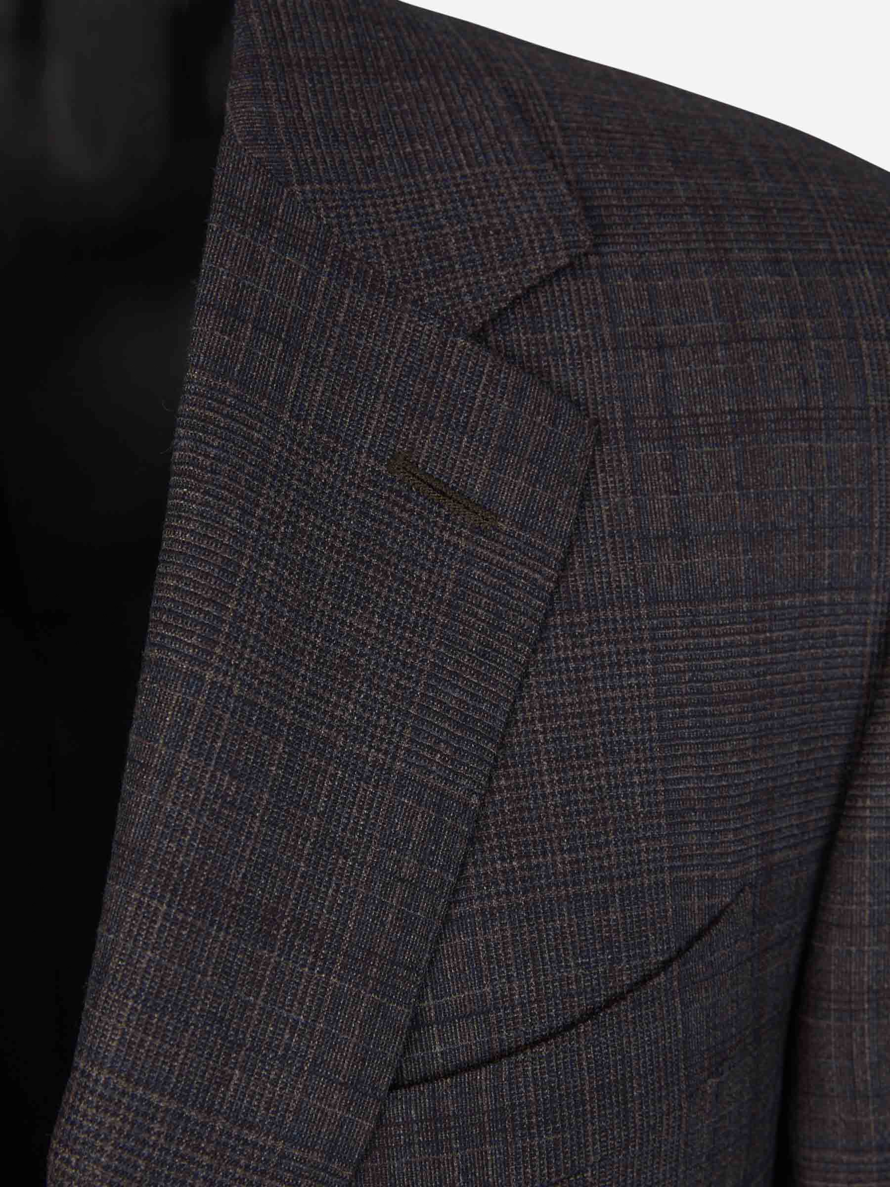Outlet online Canali Hombre Traje Clásico Lana color Gris Carbon sku 312-002763 01 - Foto 4