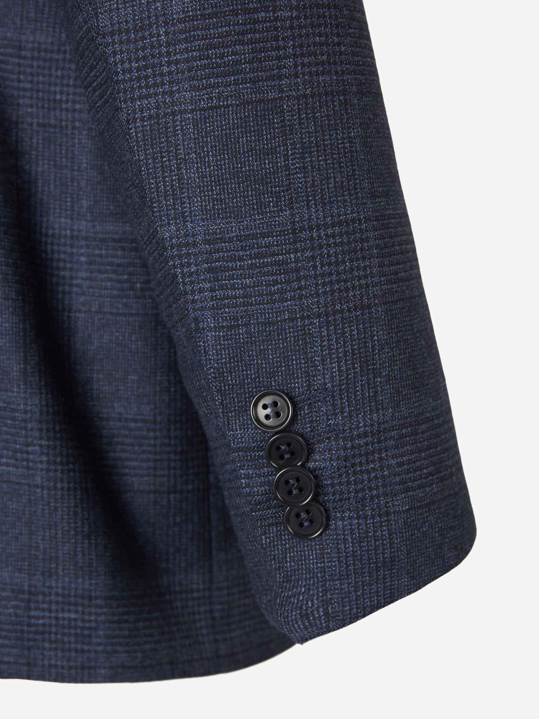 Outlet online Canali Hombre Traje Lana Cuadros color Azul Marino sku 312-002765 01 - Foto 5