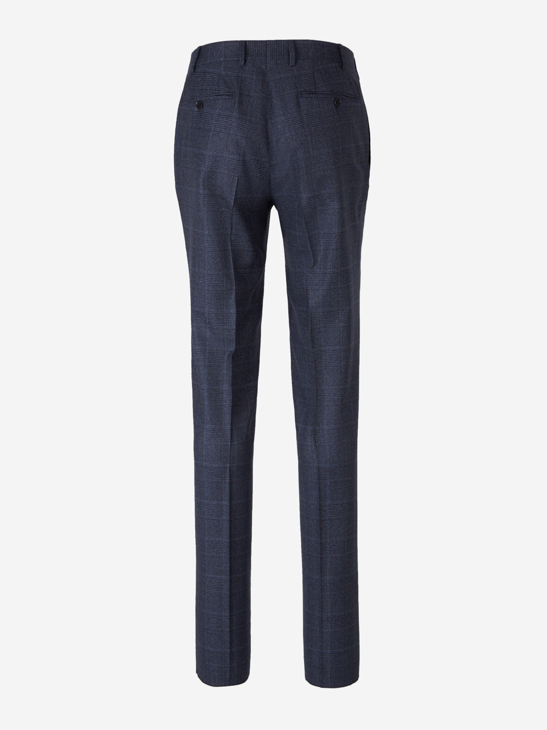 Outlet online Canali Hombre Traje Lana Cuadros color Azul Marino sku 312-002765 01 - Foto 7
