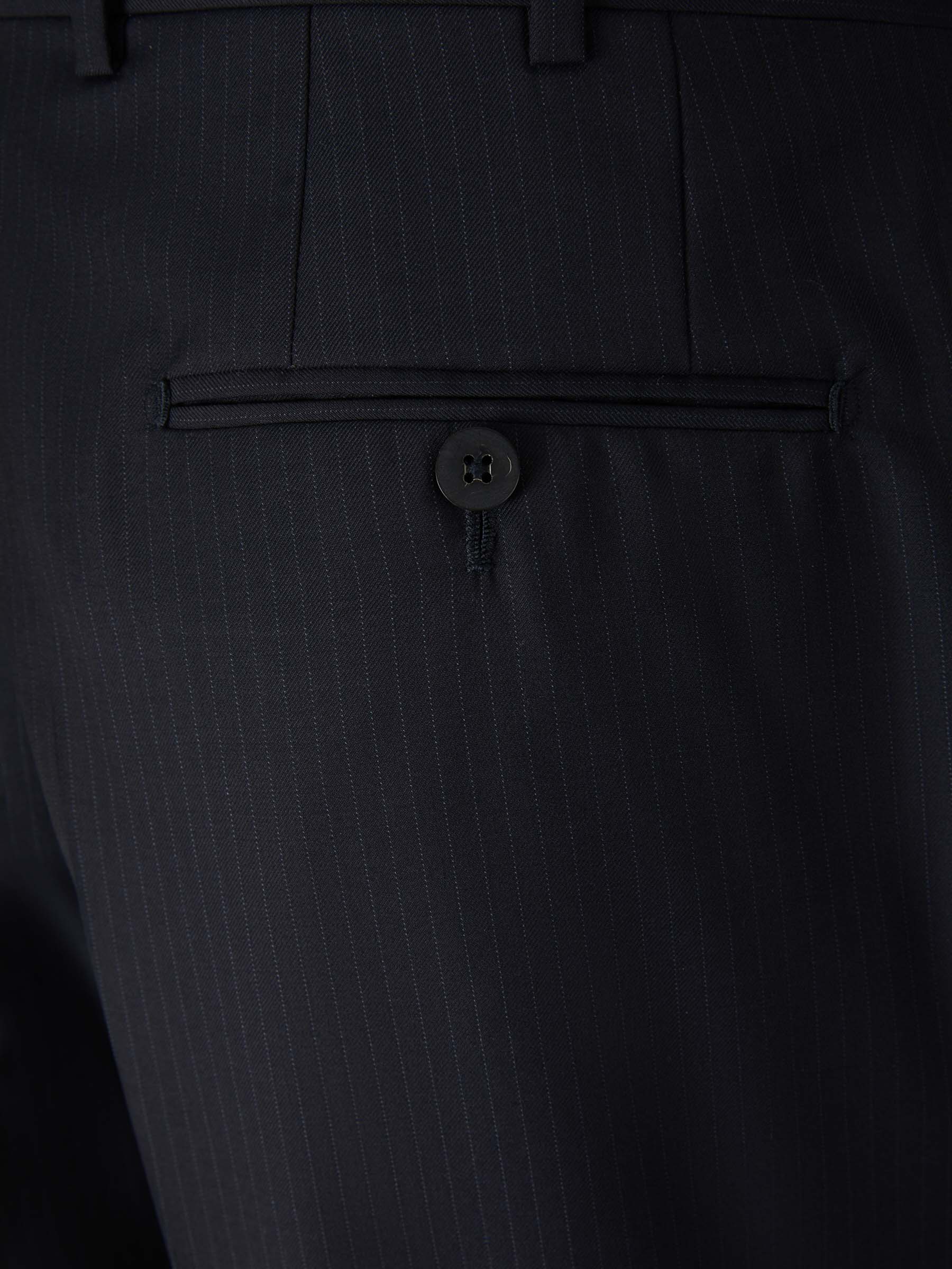 Outlet online Isaia Hombre Traje Gregory Rayas color Azul Marino sku 312-002771 01 - Foto 9