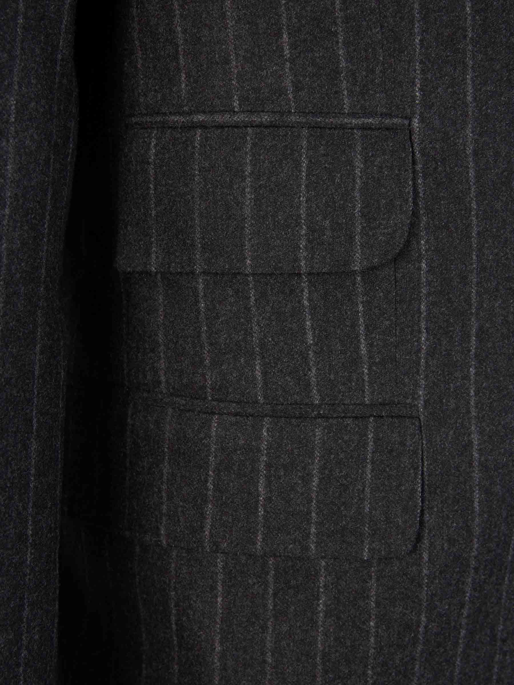 Outlet online Sartorio Hombre Traje Motivo Rayas color Gris Antracita sku 312-002779 01 - Foto 4