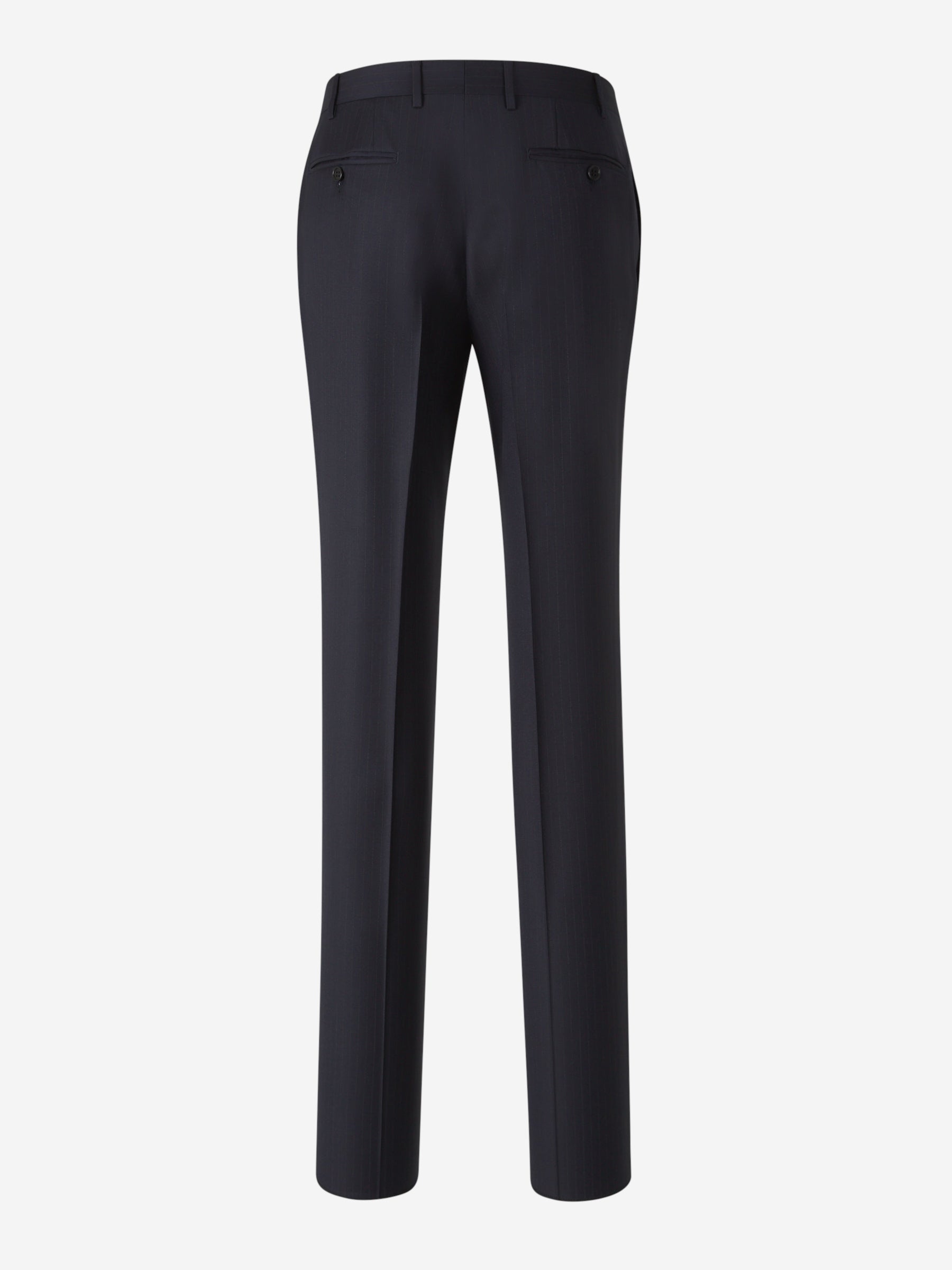 Outlet online Canali Hombre Traje Motivo Rayas Lana color Azul Noche sku 312-002826 01 - Foto 7