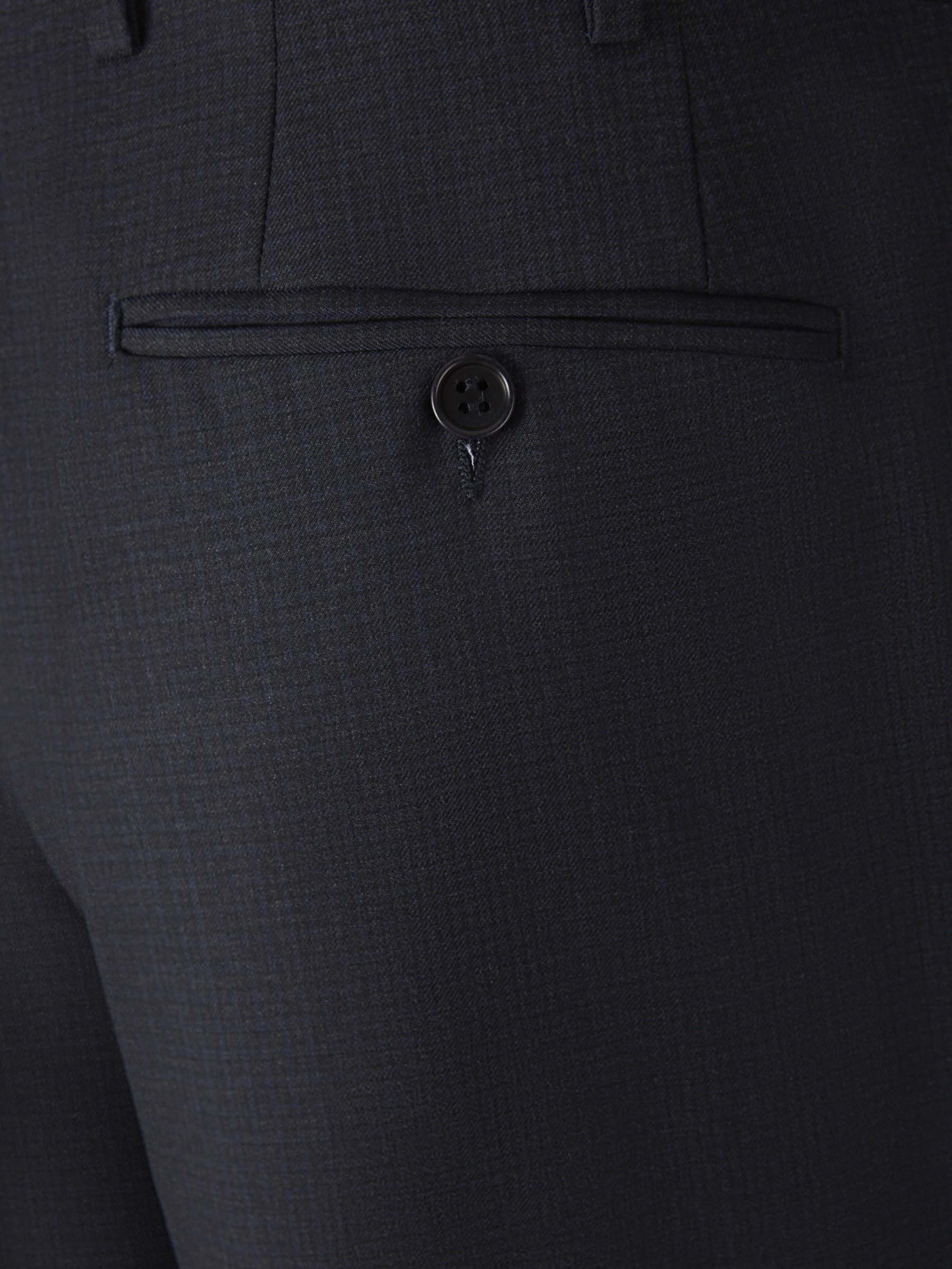 Outlet online Canali Hombre Traje Liso Lana color Gris Oscuro sku 312-002827 01 - Foto 9