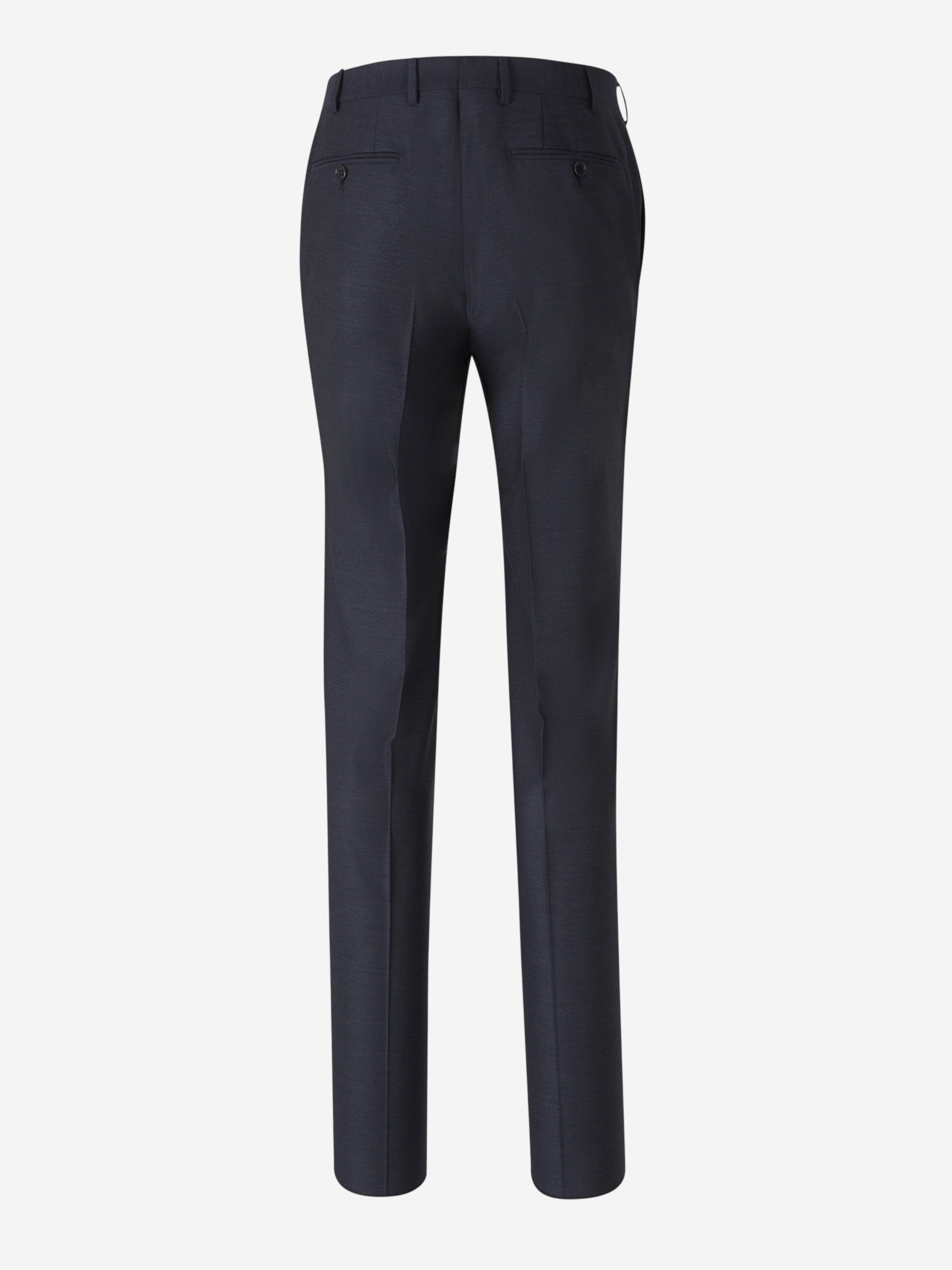Outlet online Canali Hombre Traje Lana Jaspeado color Azul Noche sku 312-002829 01 - Foto 7