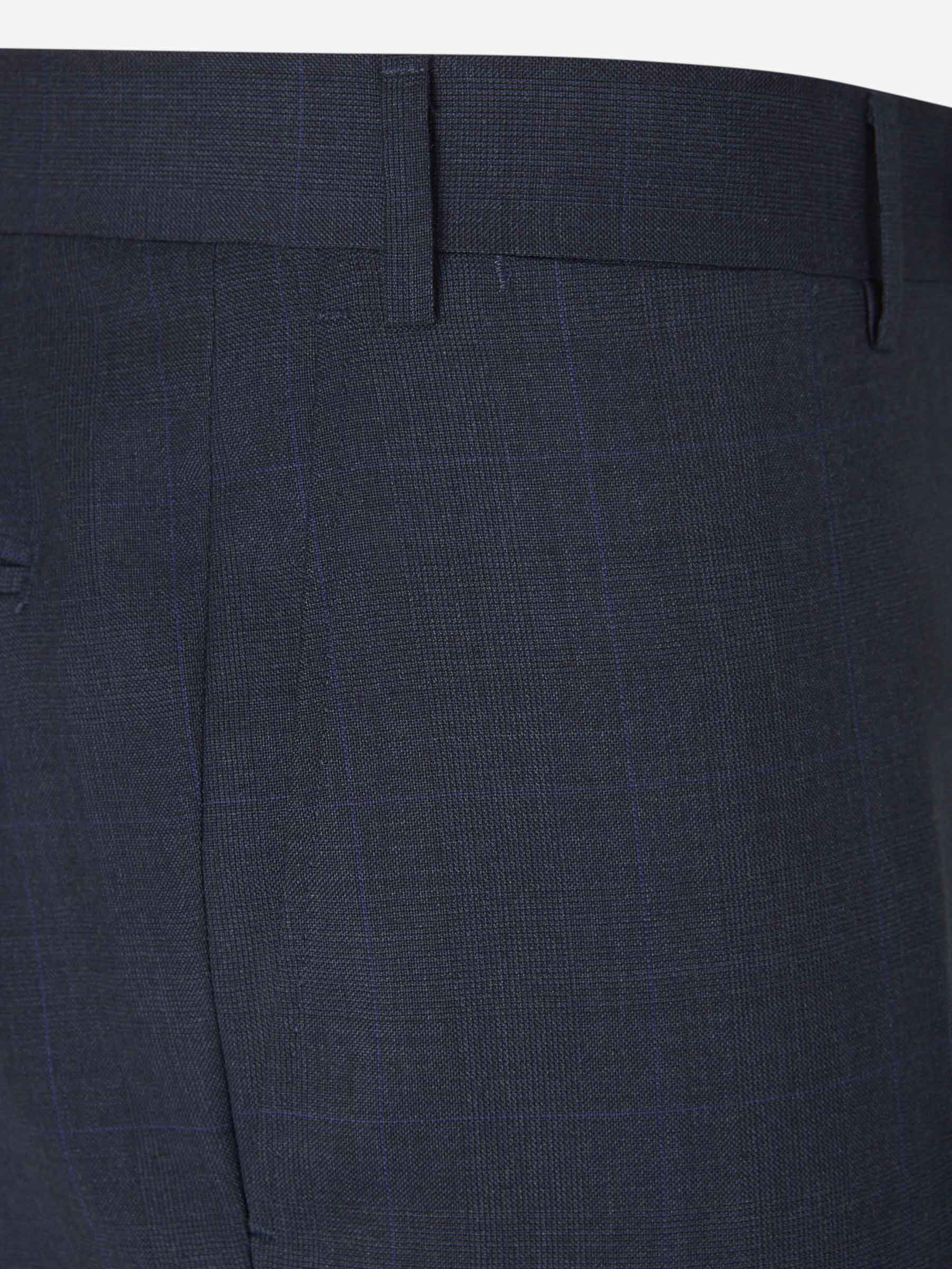 Outlet online Canali Hombre Traje Lana Liso color Azul Marino sku 312-002832 01 - Foto 8