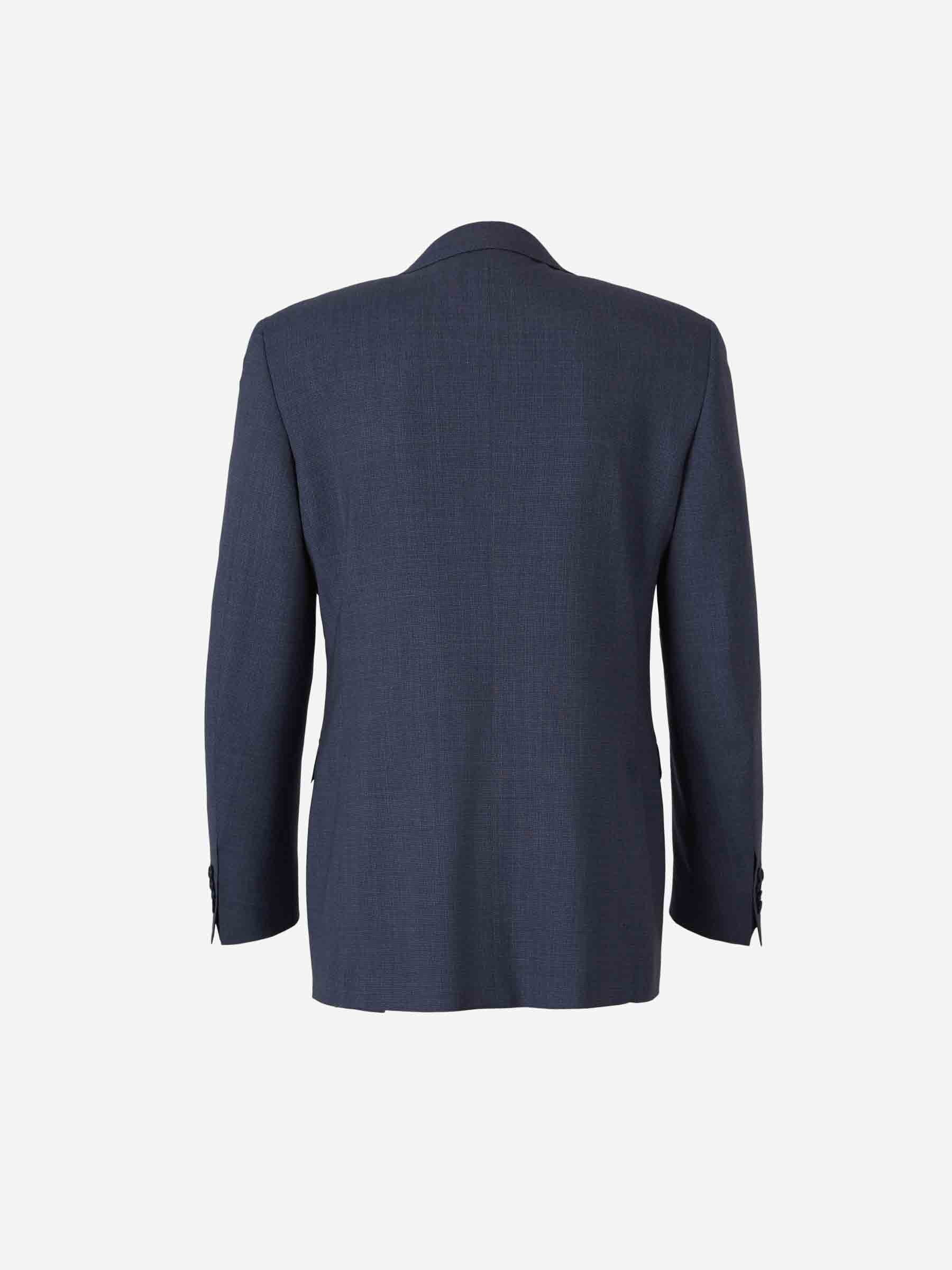 Canali Hombre Barcelona Traje Jaspeado Lana color Azul Marino sku 312-002852 01 - Foto 2