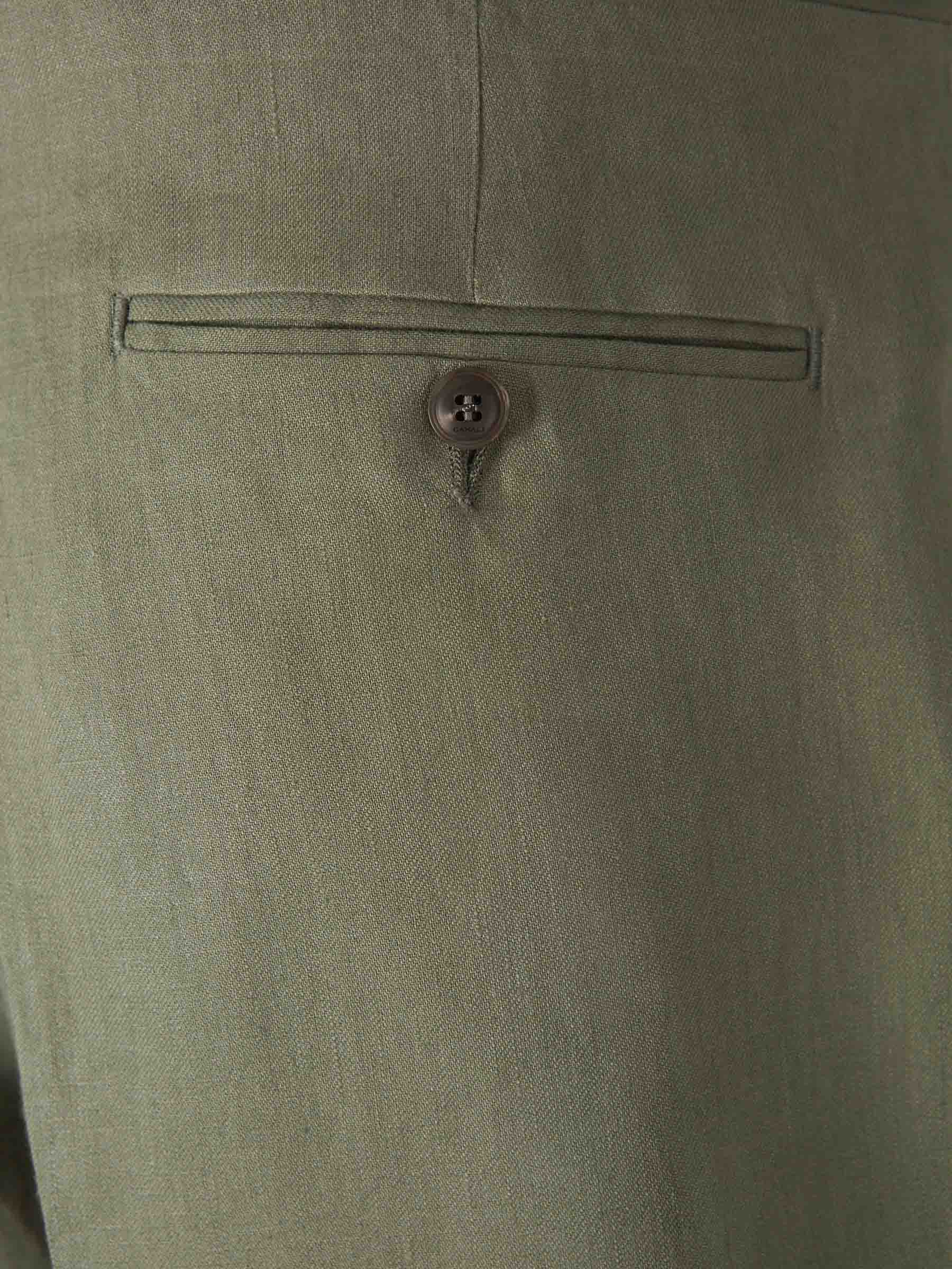 Outlet online Canali Hombre Traje Lino Liso color Verde sku 312-002857 02 - Foto 9