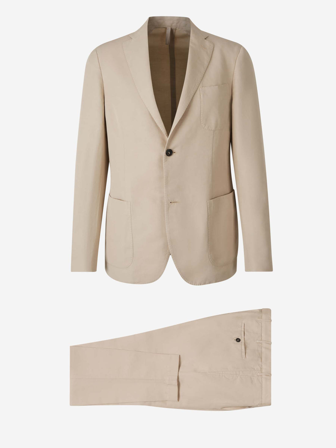 Outlet online Incotex Hombre Traje Liso Lino color Beige sku 312-002866 02 - Foto 1