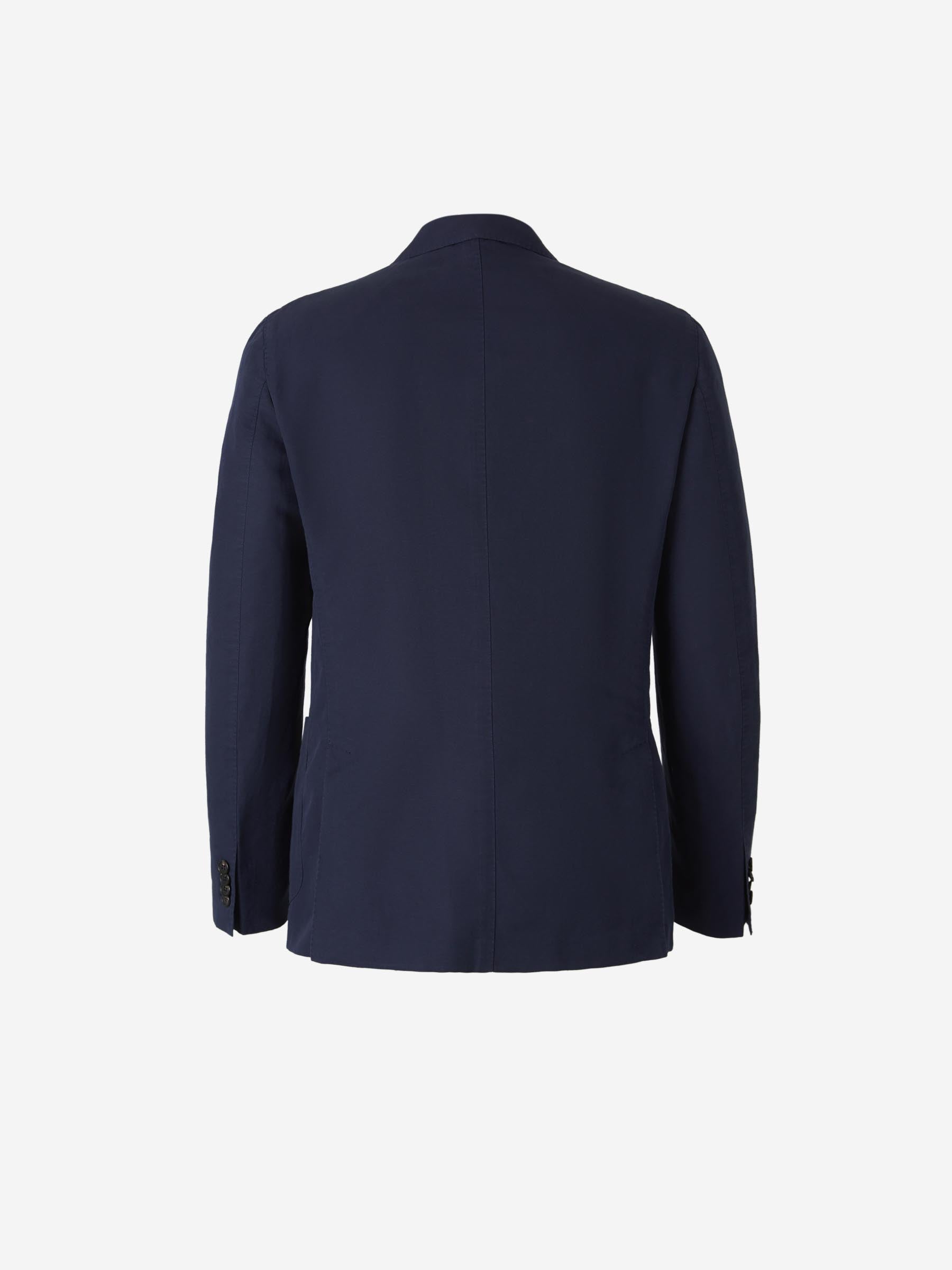 Outlet online Incotex Hombre Traje Liso Lino color Azul Marino sku 312-002866 03 - Foto 2