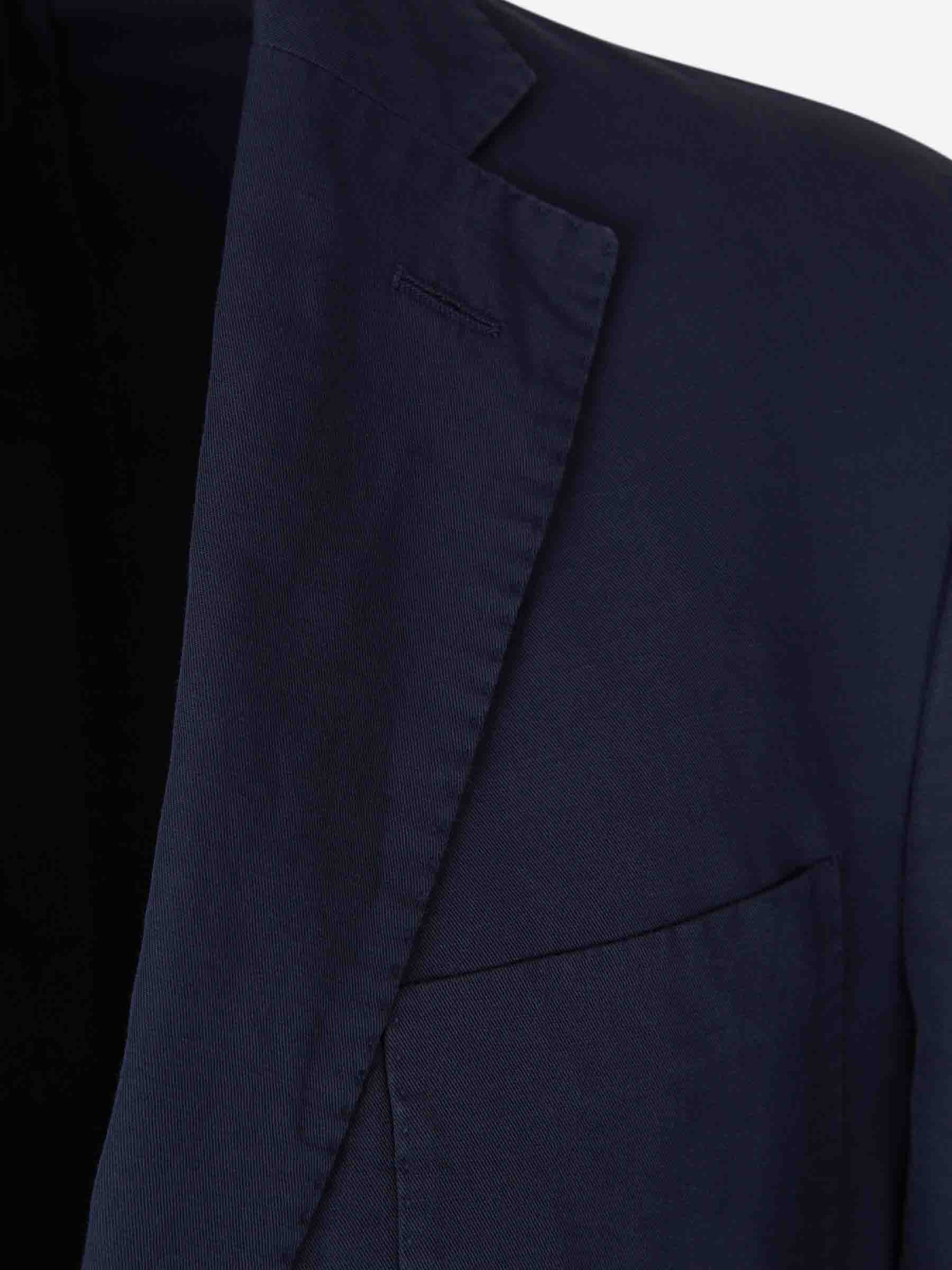 Outlet online Incotex Hombre Traje Liso Lino color Azul Marino sku 312-002866 03 - Foto 3