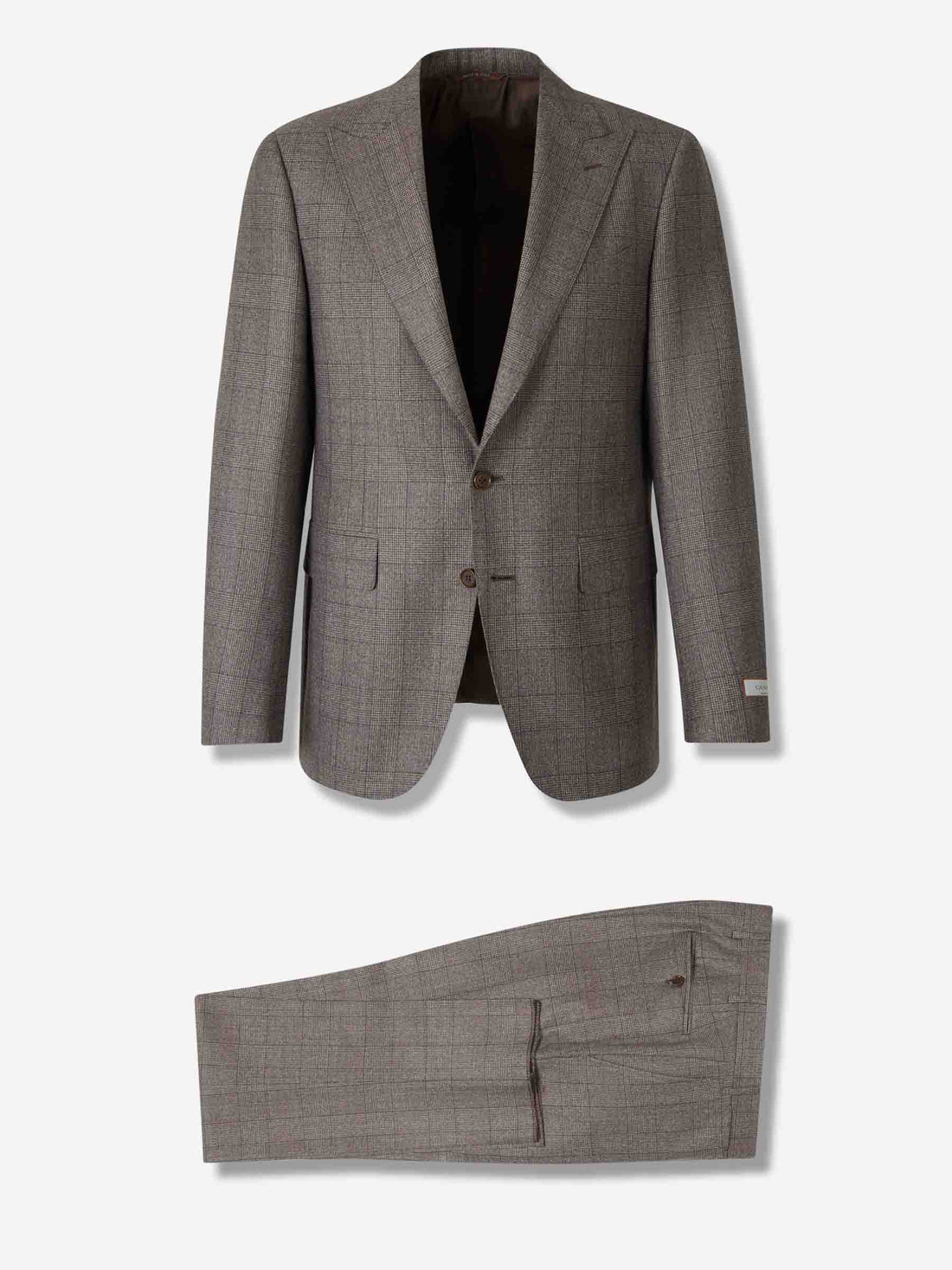 Outlet online Canali Hombre Traje Recto Lana color Marrón sku 312-002875 01 - Foto 1