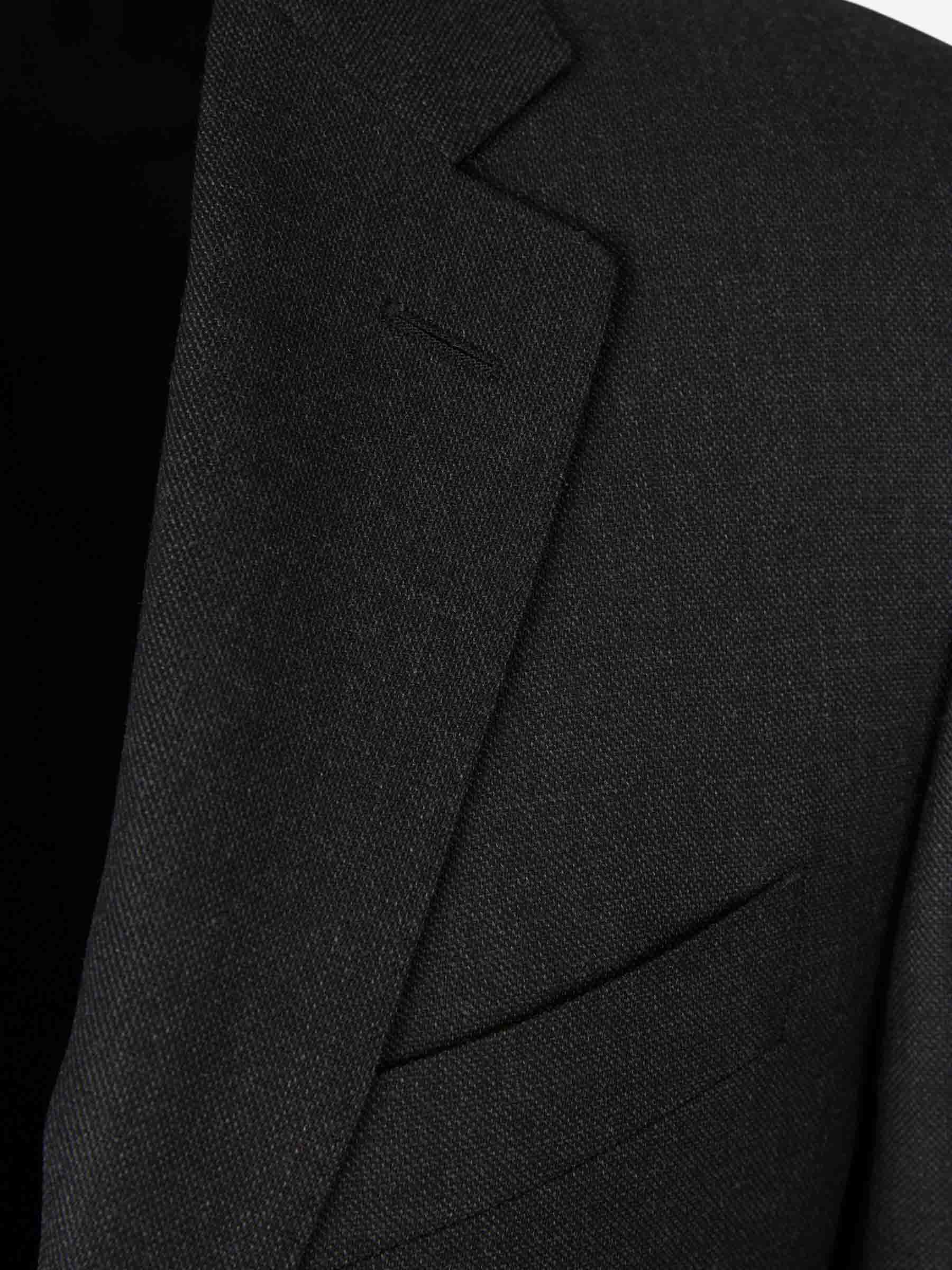 Outlet online Canali Hombre Traje Recto Lana color Gris Antracita sku 312-002876 01 - Foto 3