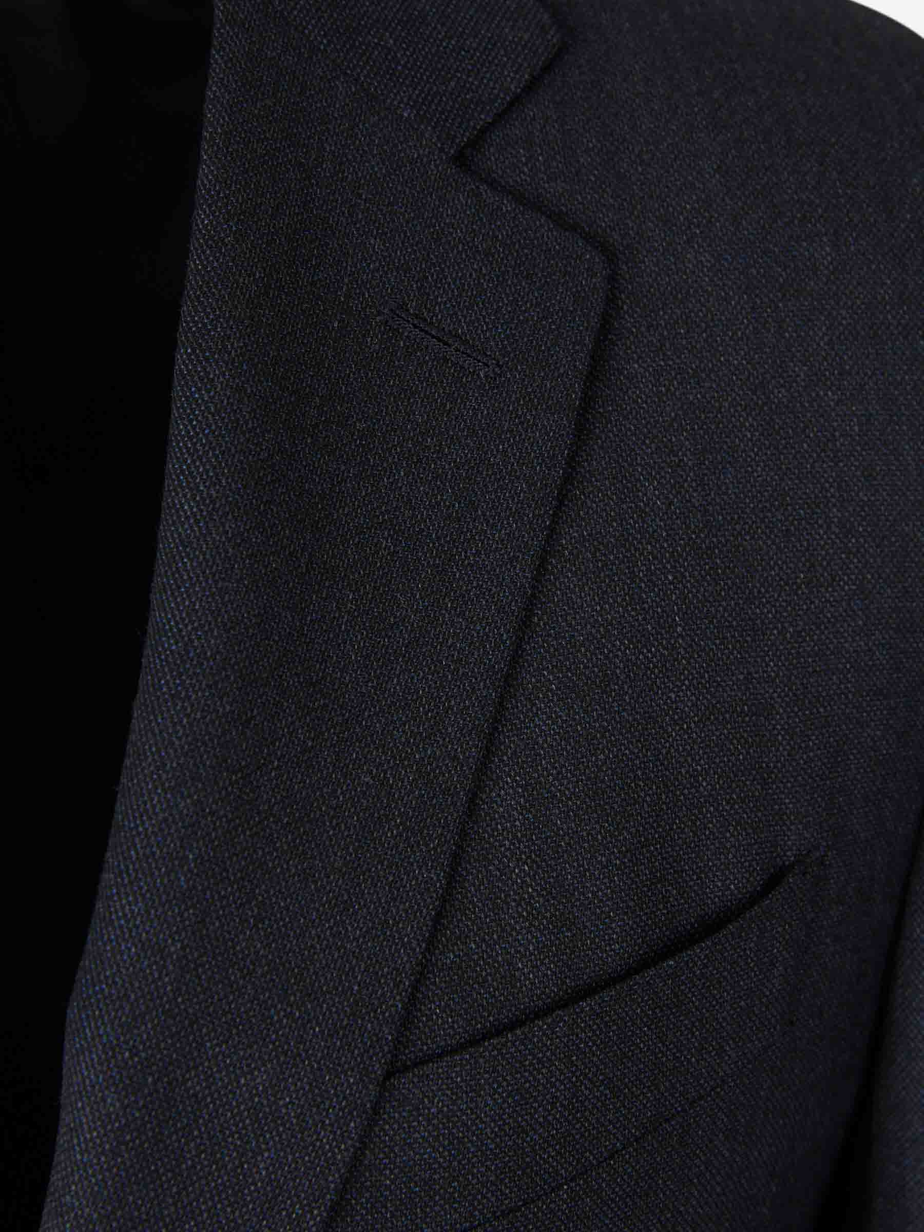 Outlet online Canali Hombre Traje Recto Lana color Azul Noche sku 312-002876 02 - Foto 3