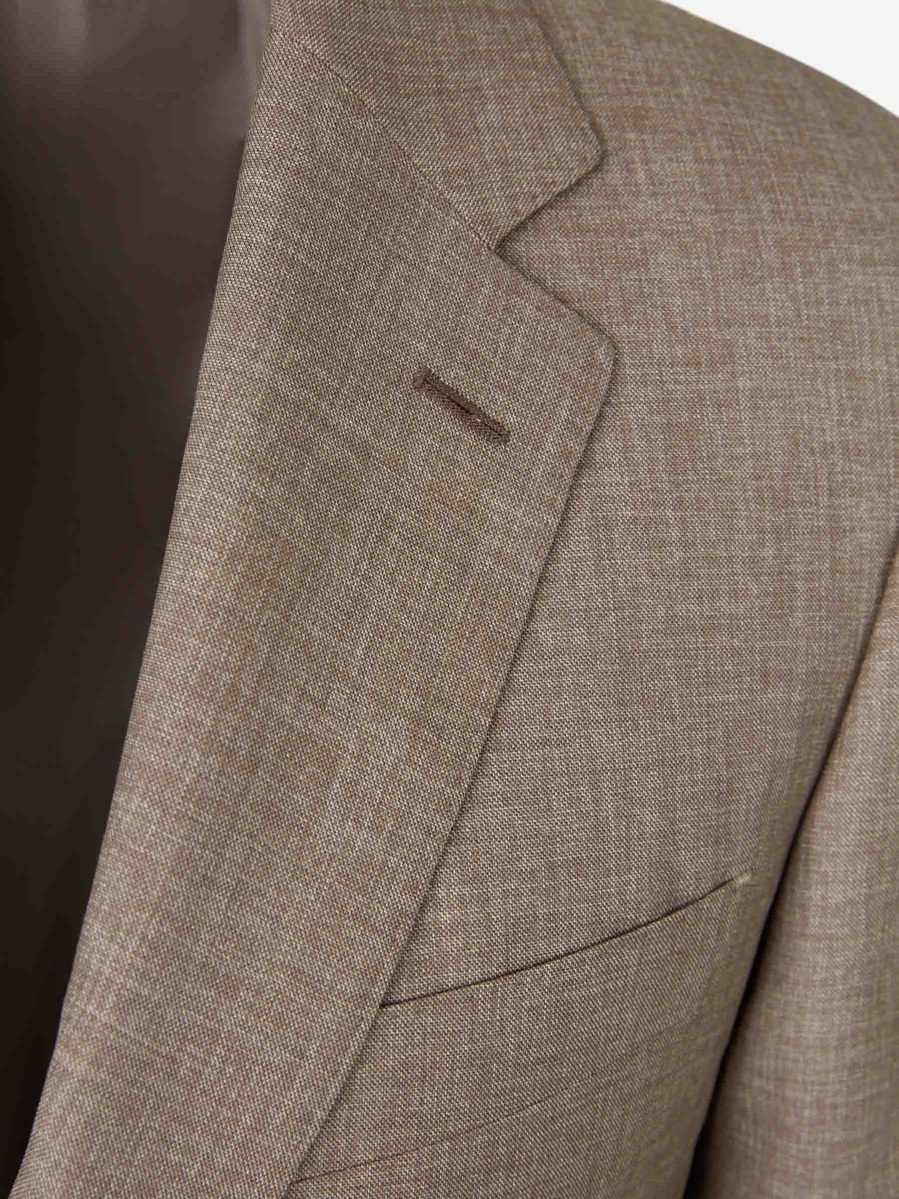 Canali Hombre Barcelona Traje Recto Lana color Camel sku 312-002916 01 - Foto 3