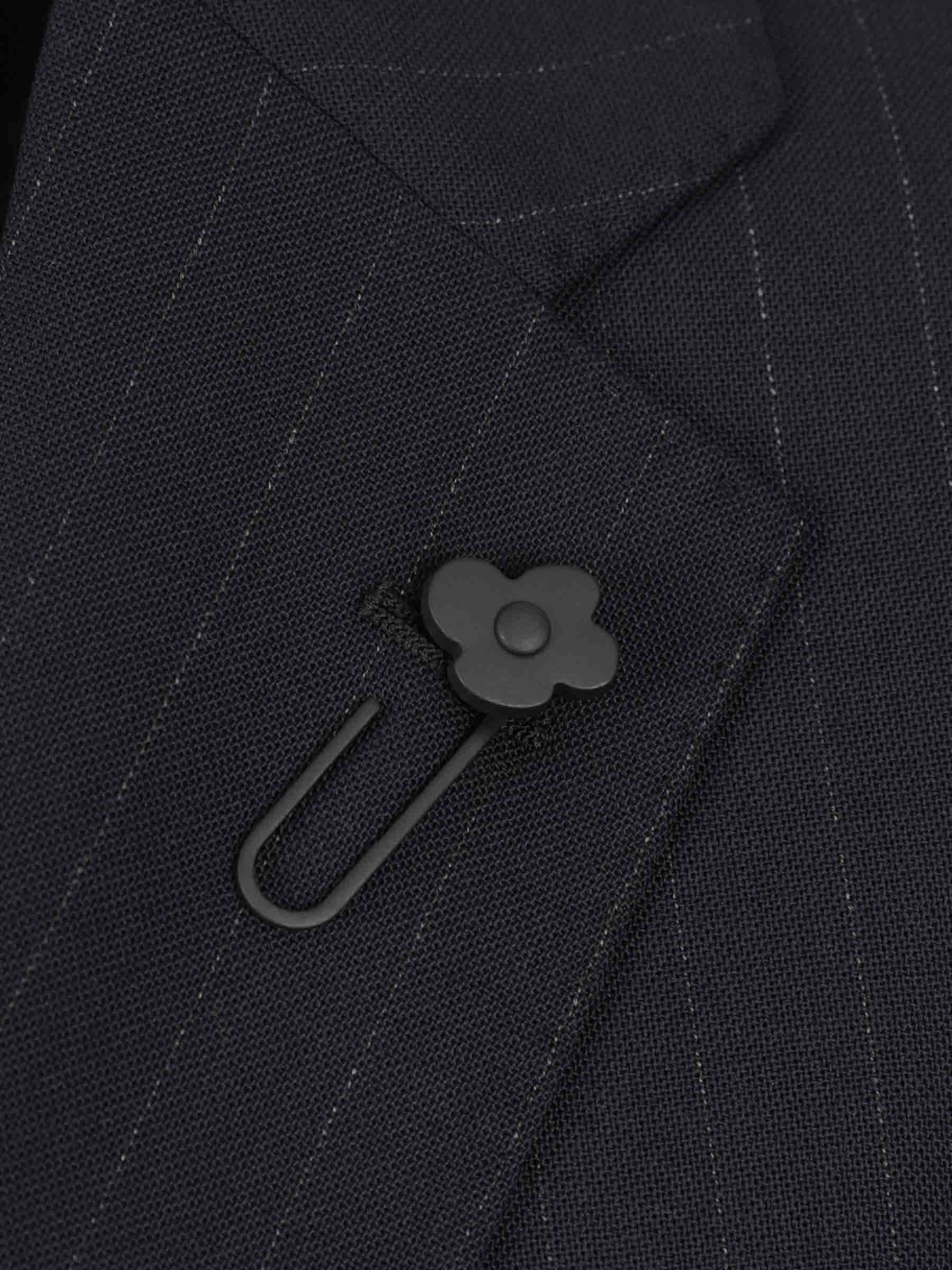 Lardini Hombre Barcelona Traje Recto Lana color Azul Noche sku 312-002918 01 - Foto 4