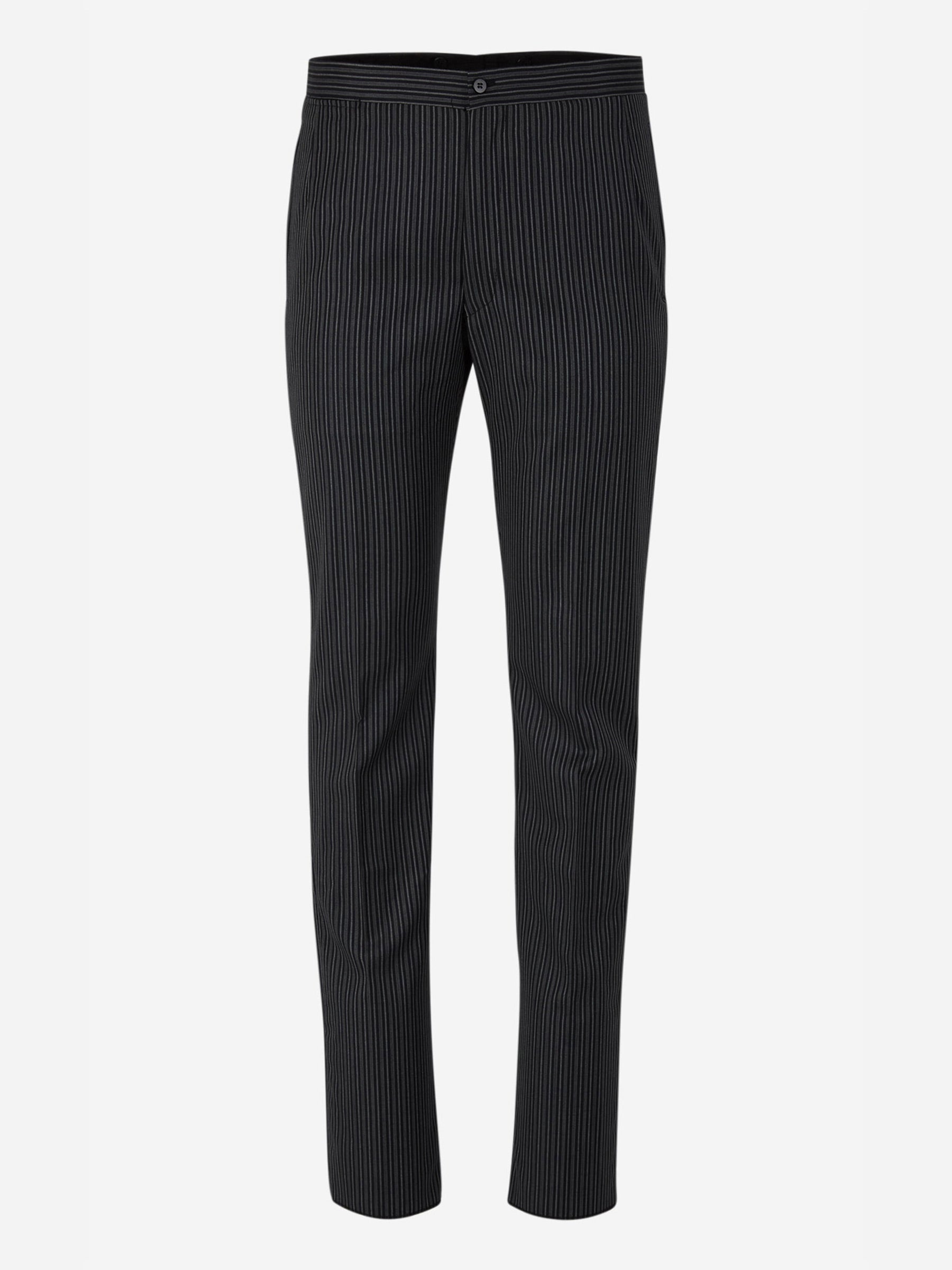 Outlet online Santa Eulalia Hombre Pantalones Chaqué Motivo Rayas color Negro sku 321-000314 01 - Foto 1