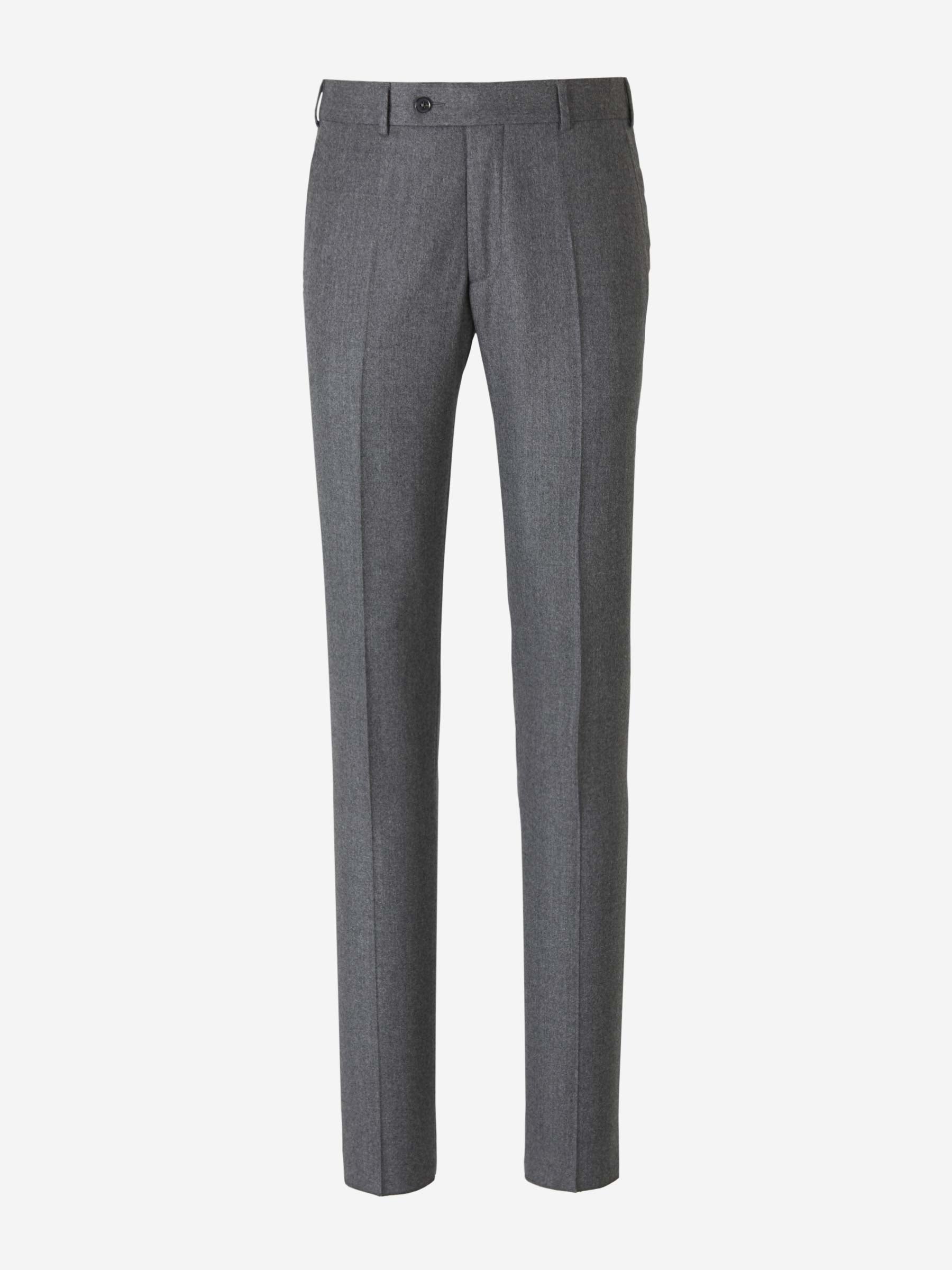 Outlet online Santa Eulalia Hombre Pantalones Pinzas Lana color Gris Piedra sku 321-000315 01 - Foto 1