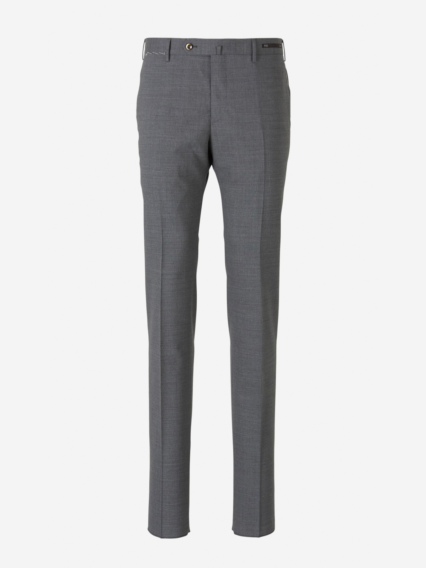 Outlet online PT Torino Hombre Pantalones Chinos Lana color Marron sku 321-000321 05 - Foto 1