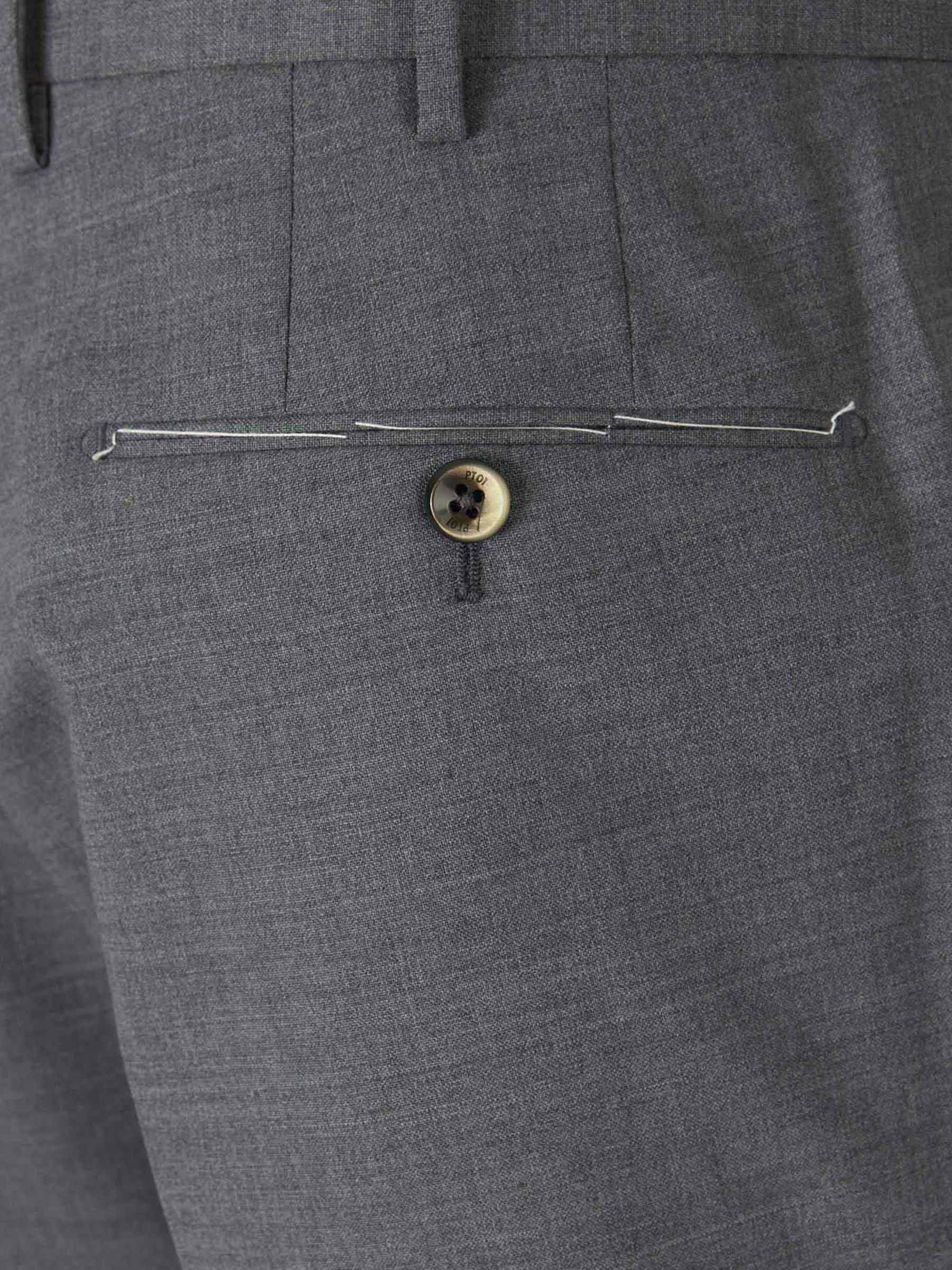 Outlet online PT Torino Hombre Pantalones Chinos Lana color Marron sku 321-000321 05 - Foto 4
