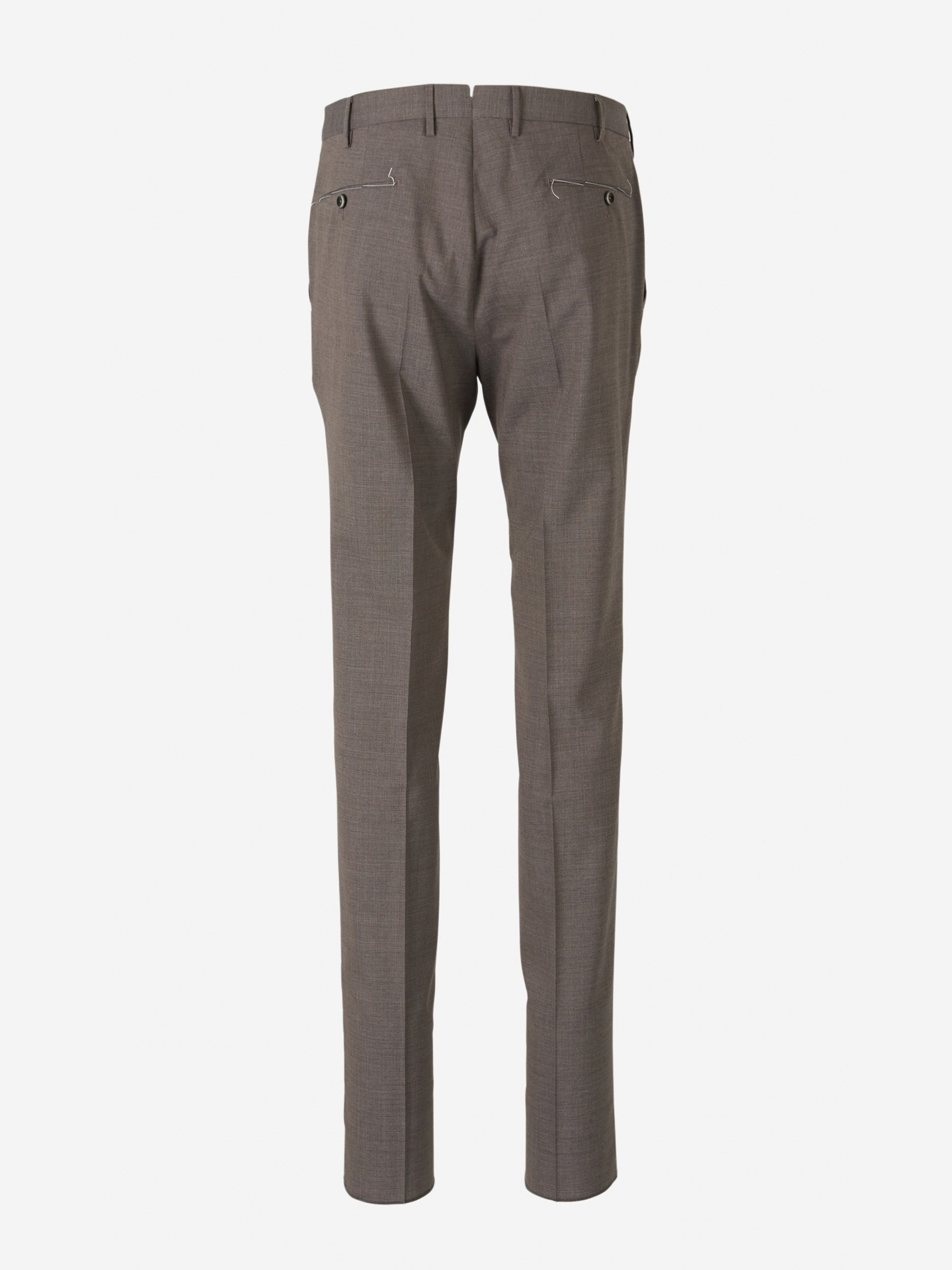Outlet online PT Torino Hombre Pantalones Chinos Lana color Marron sku 321-000321 05 - Foto 14
