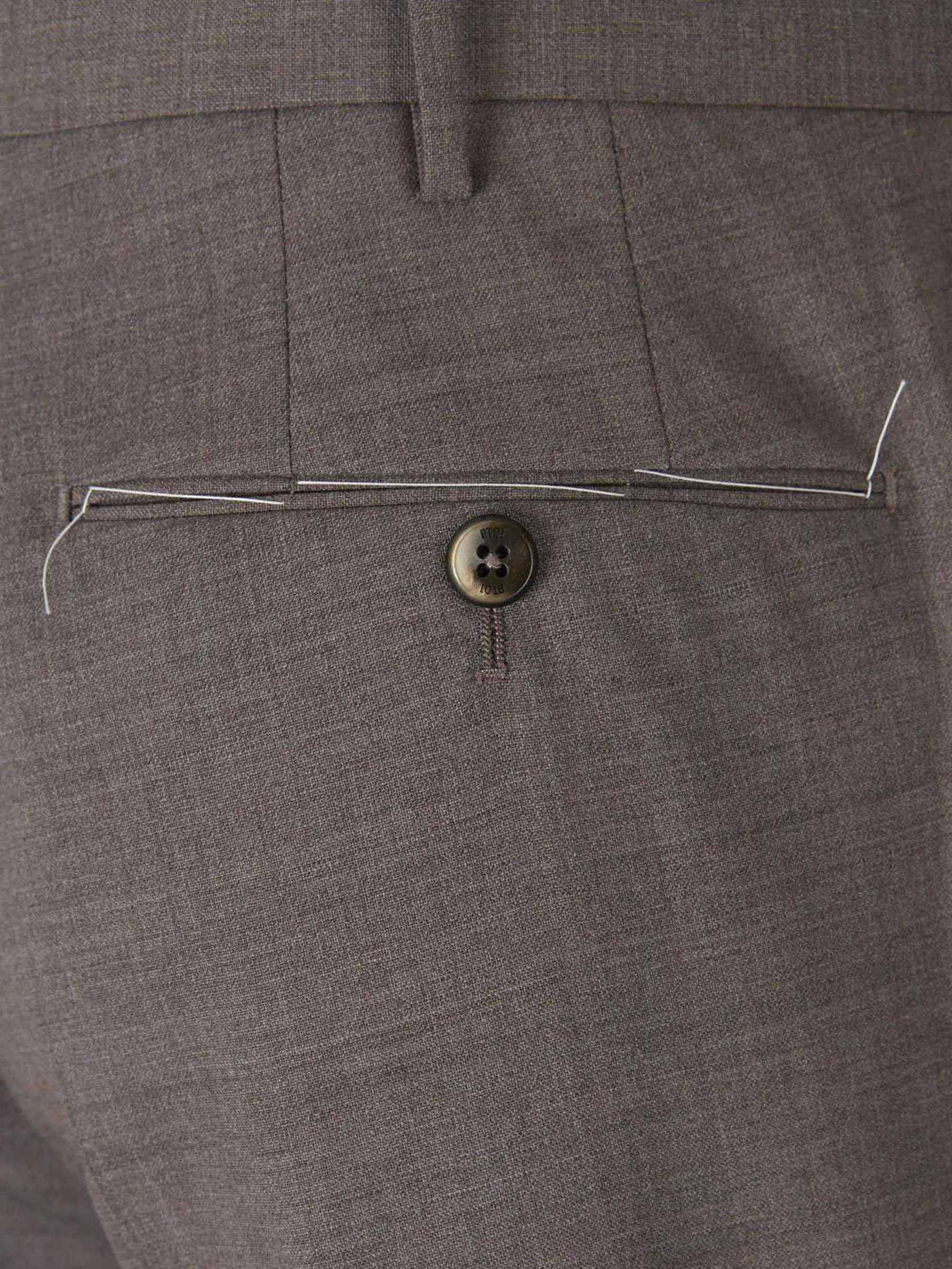 Outlet online PT Torino Hombre Pantalones Chinos Lana color Marron sku 321-000321 05 - Foto 16