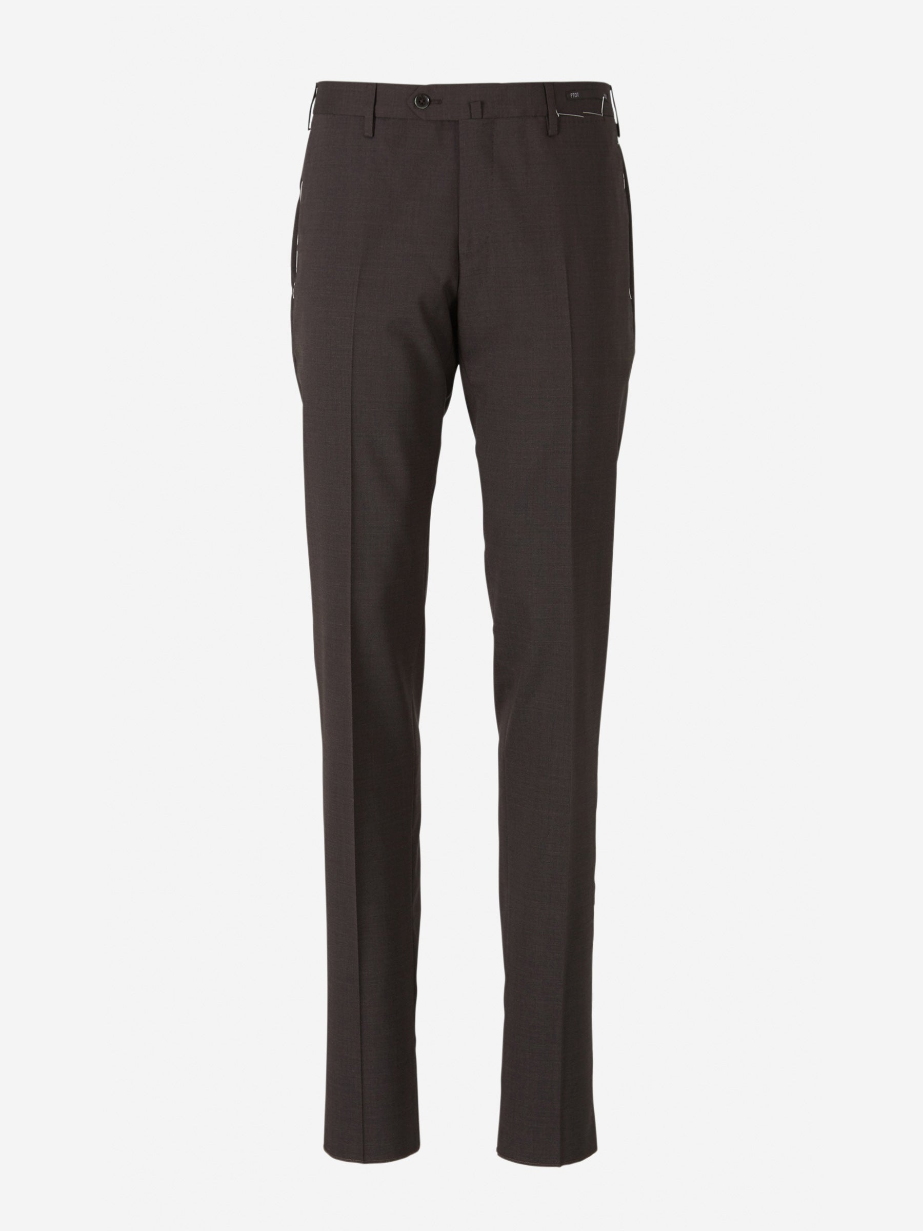 PT Torino Pantalones Formales Lana color Gris Piedra sku 321-000321 04 - Foto 16