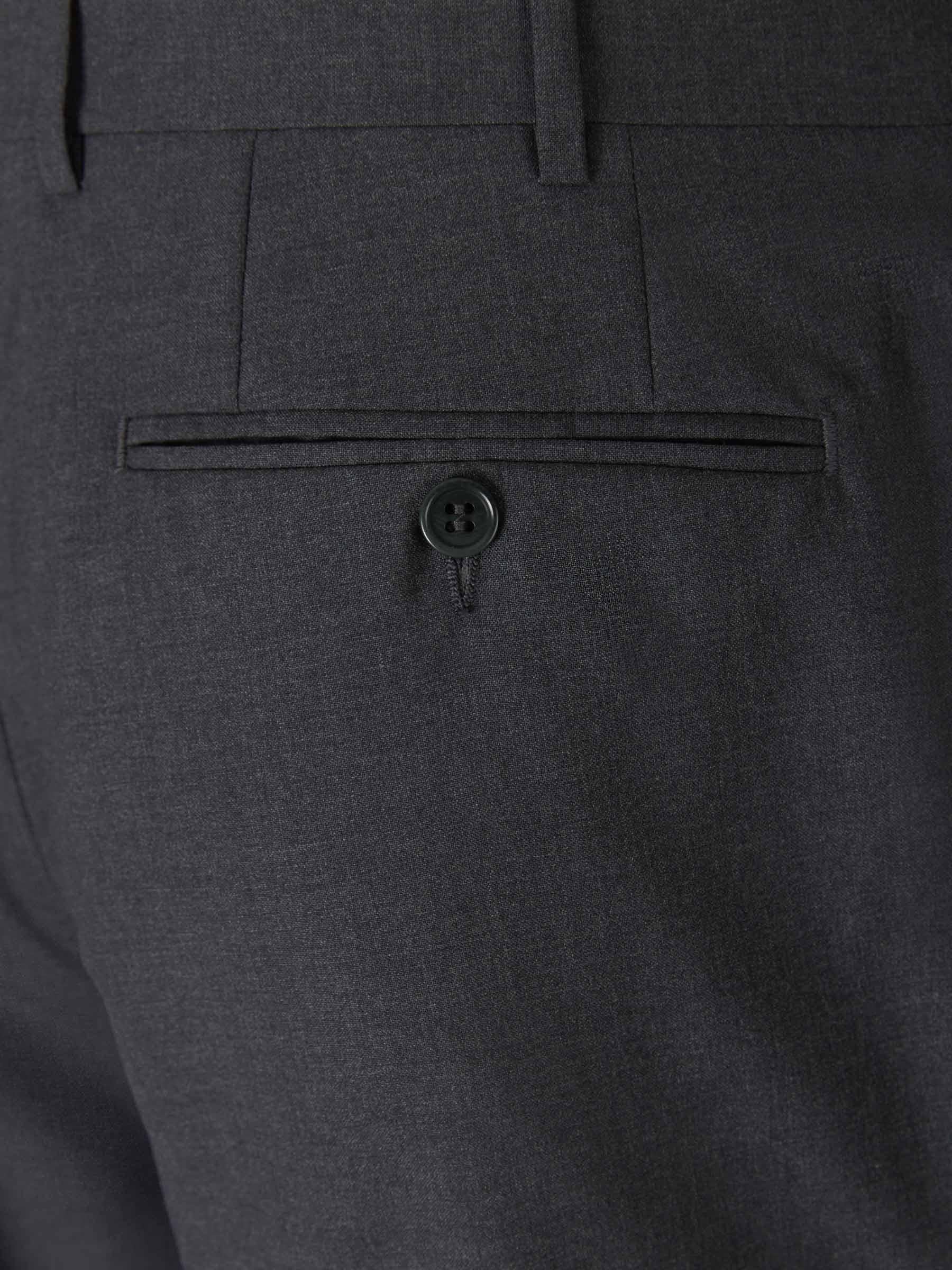 Outlet online Canali Hombre Pantalones Formales Lana color Gris Carbon sku 321-000323 05 - Foto 8