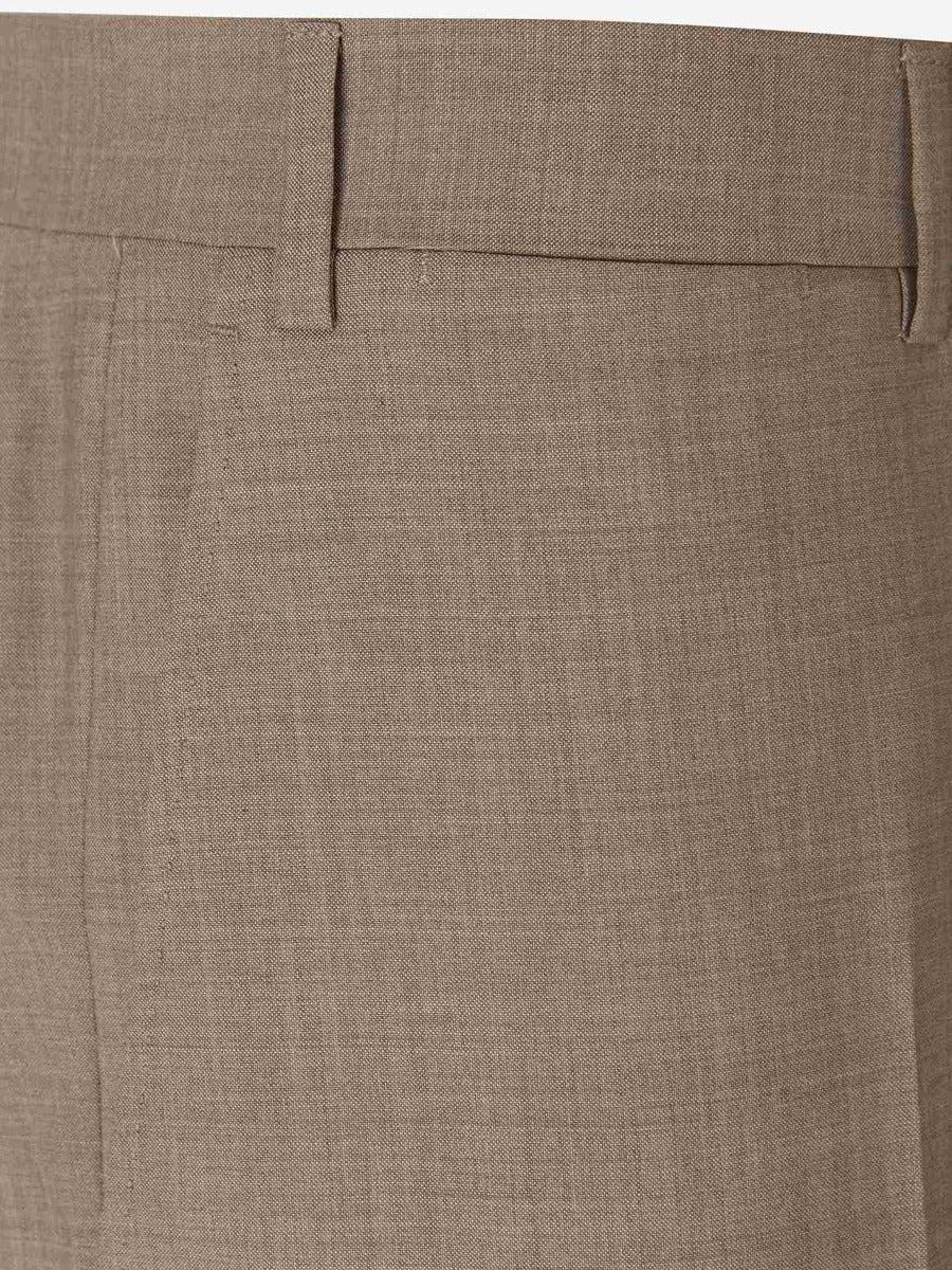 Outlet online Canali Hombre Pantalones Formales Lana color Marrón sku 321-000325 01 - Foto 2