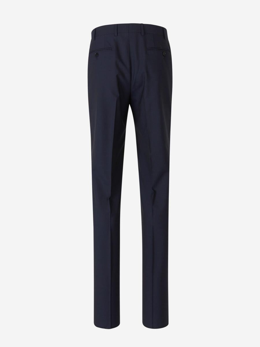 Outlet online Canali Hombre Pantalones Formales Lana color Marrón sku 321-000325 01 - Foto 5